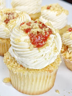 Lemon Berry Honey Butter Crunch Cake — The Station Bakery