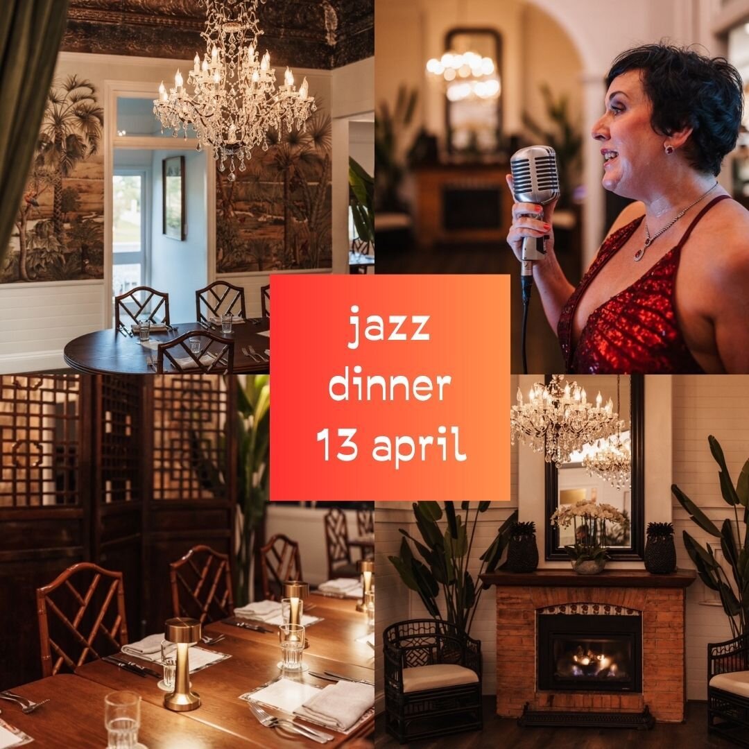 Dine in the elegant dining room and be captivated by the soulful vocals of Caroline Agostini, as she sings the classics of Ella Fitzgerald, Gershwin, Nat King Cole &amp; Billie Holiday. New dates 13 April &amp; 18 May.
@carolineagostinimusic