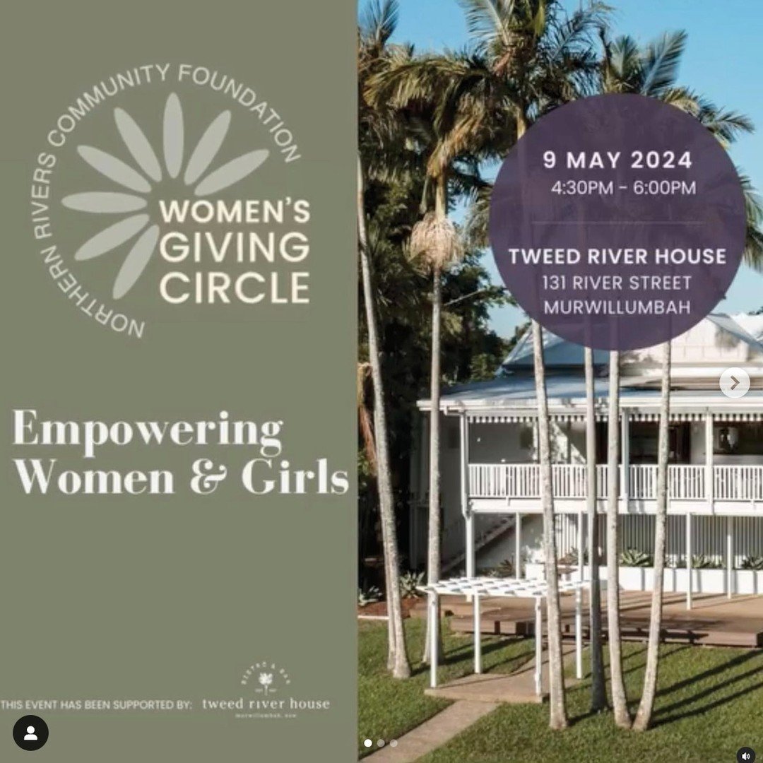 We are delighted to host The Northern Rivers Women&rsquo;s Giving Circle which is dedicated to backing women, girls, and families through various endeavours. From postnatal support to empowering initiatives.

Come and be part of the Women&rsquo;s Giv