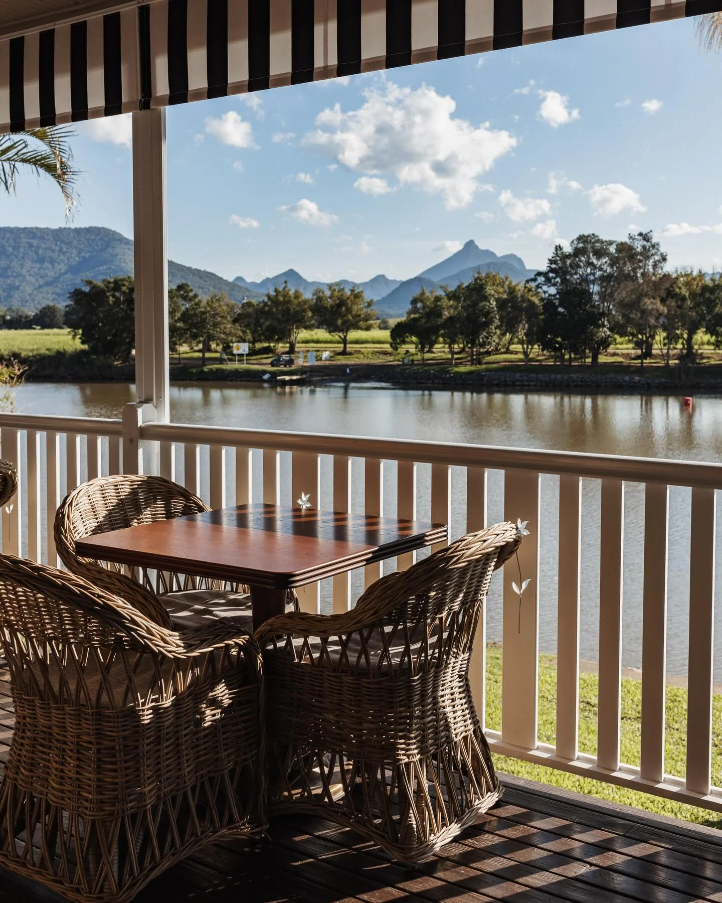 Autumn dining served with panoramic views