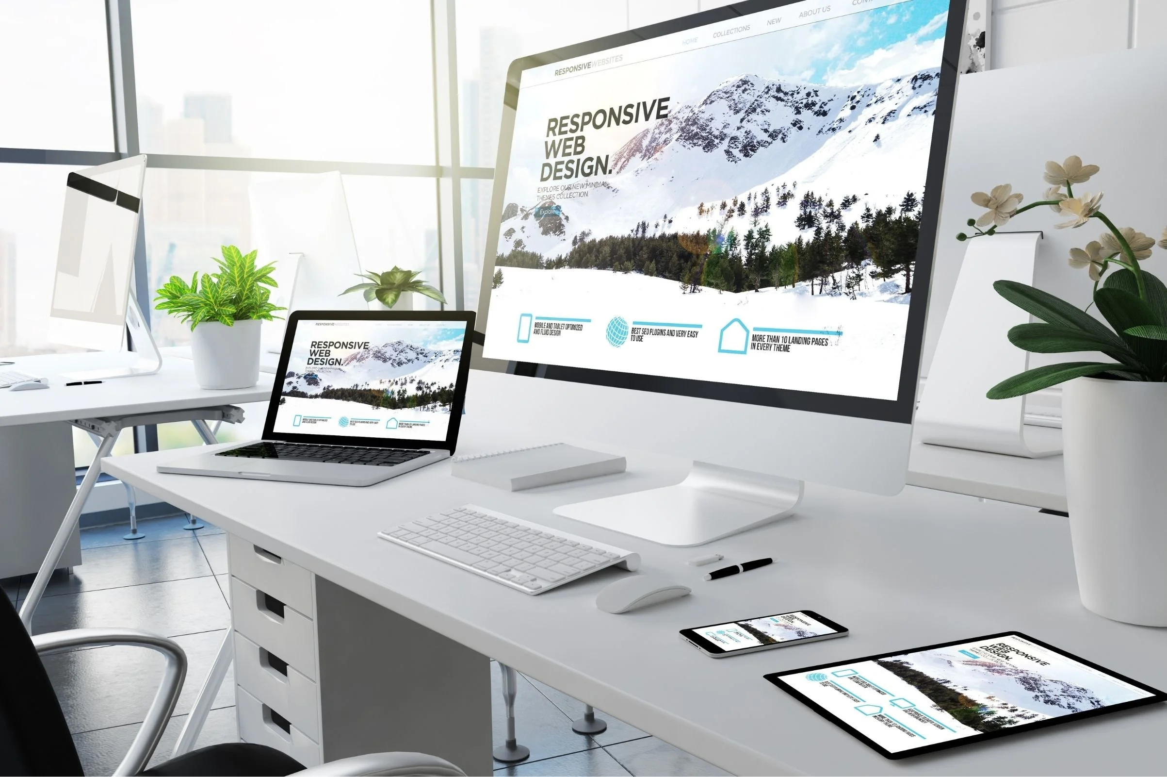 Responsive Squarespace websites designed in Pasadena, CA.