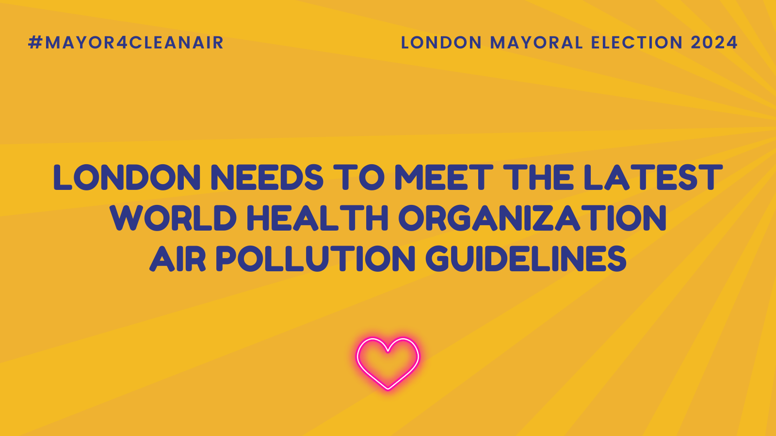 London Mayoral Election 2024 — Mums for Lungs