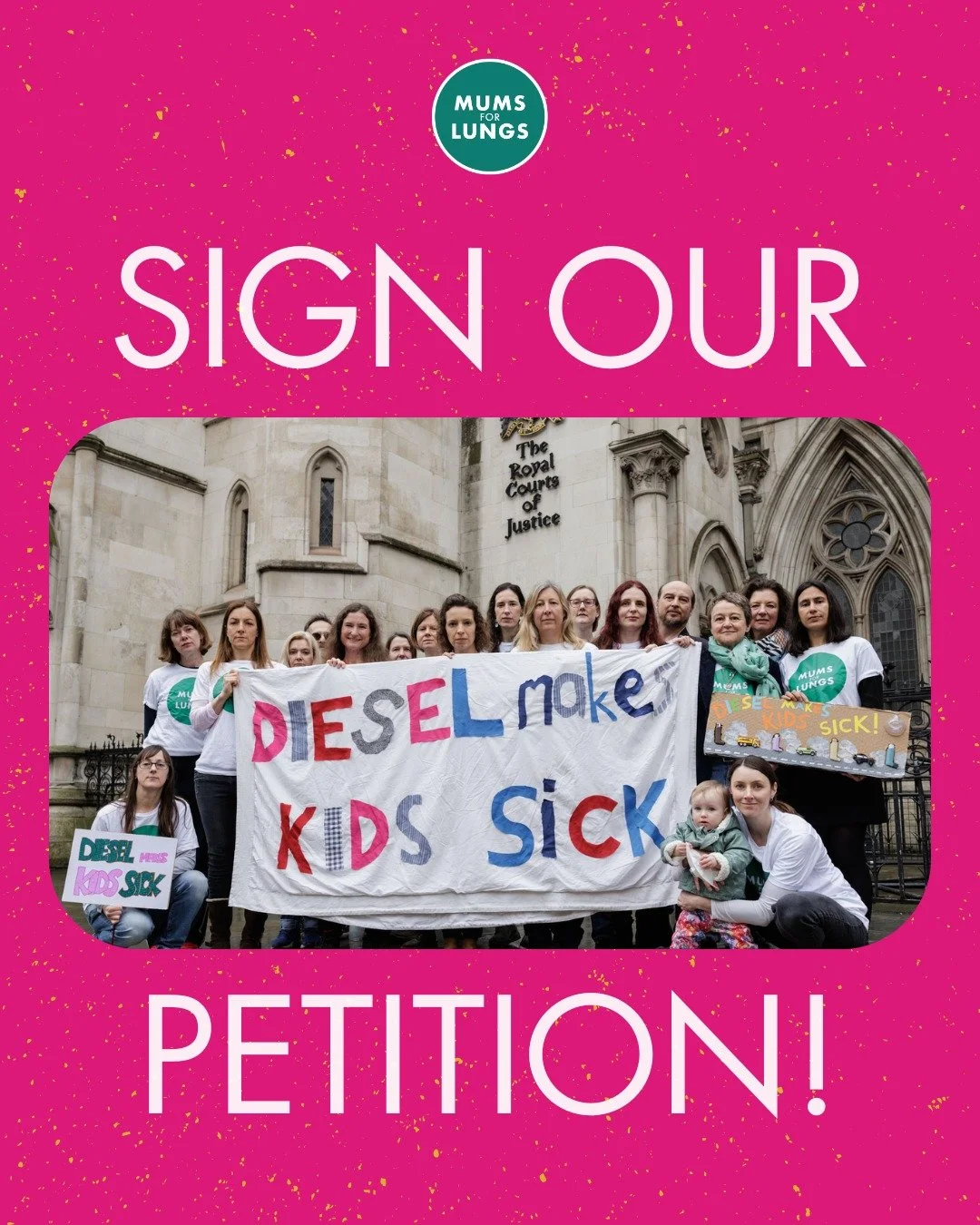 Sign our petition calling on the Government to make Dieselgate polluters pay!

It is unbelievable that, ten years after Dieselgate, we are still breathing in excess emissions from diesel cars, and nothing has been done about it in the UK. 

Over 1.8m
