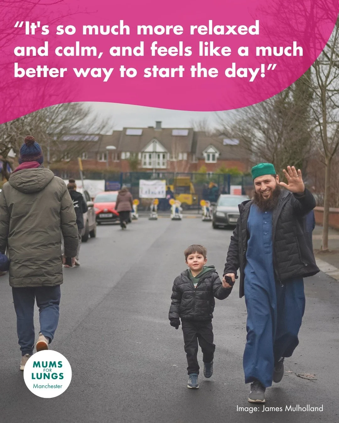 Imagine a Greater Manchester with less traffic, more greenery, and children who can walk and cycle to school safely . 

If you'd like a safer, healthier school run - especially if you're in the boroughs of Bury, Oldham, Rochdale or Tameside - we want