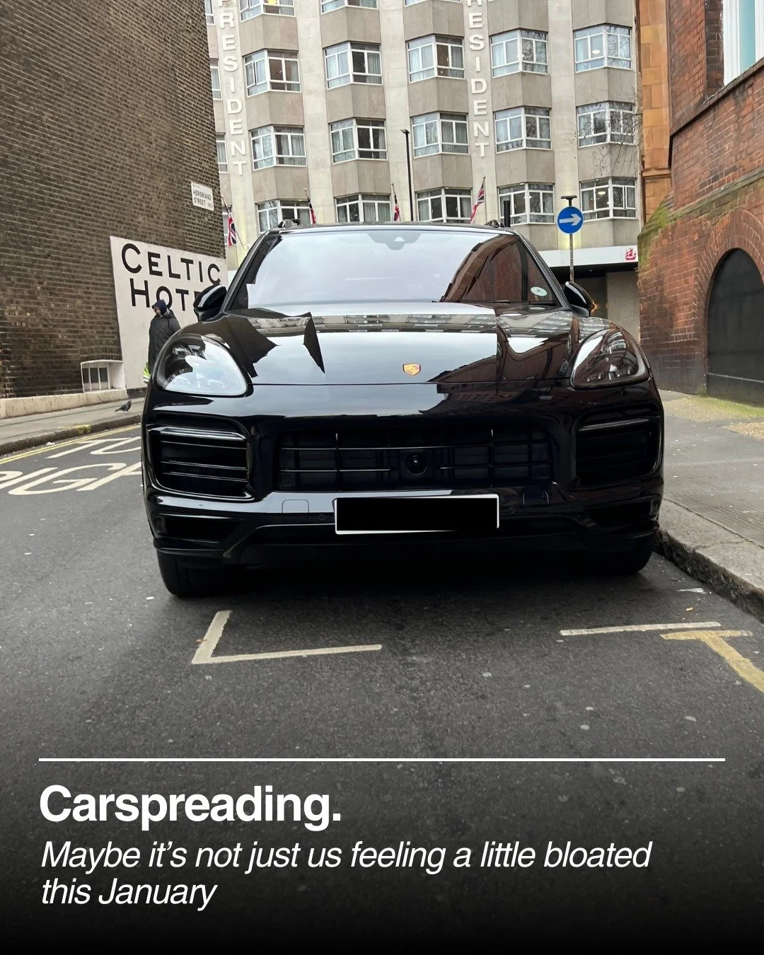 Anyone else thinking about a January diet at the moment?

We couldn't resist making this comparison, considering the Department for Transport published its new Road Safety Strategy last week, and it includes a nod to the size and weight of larger car