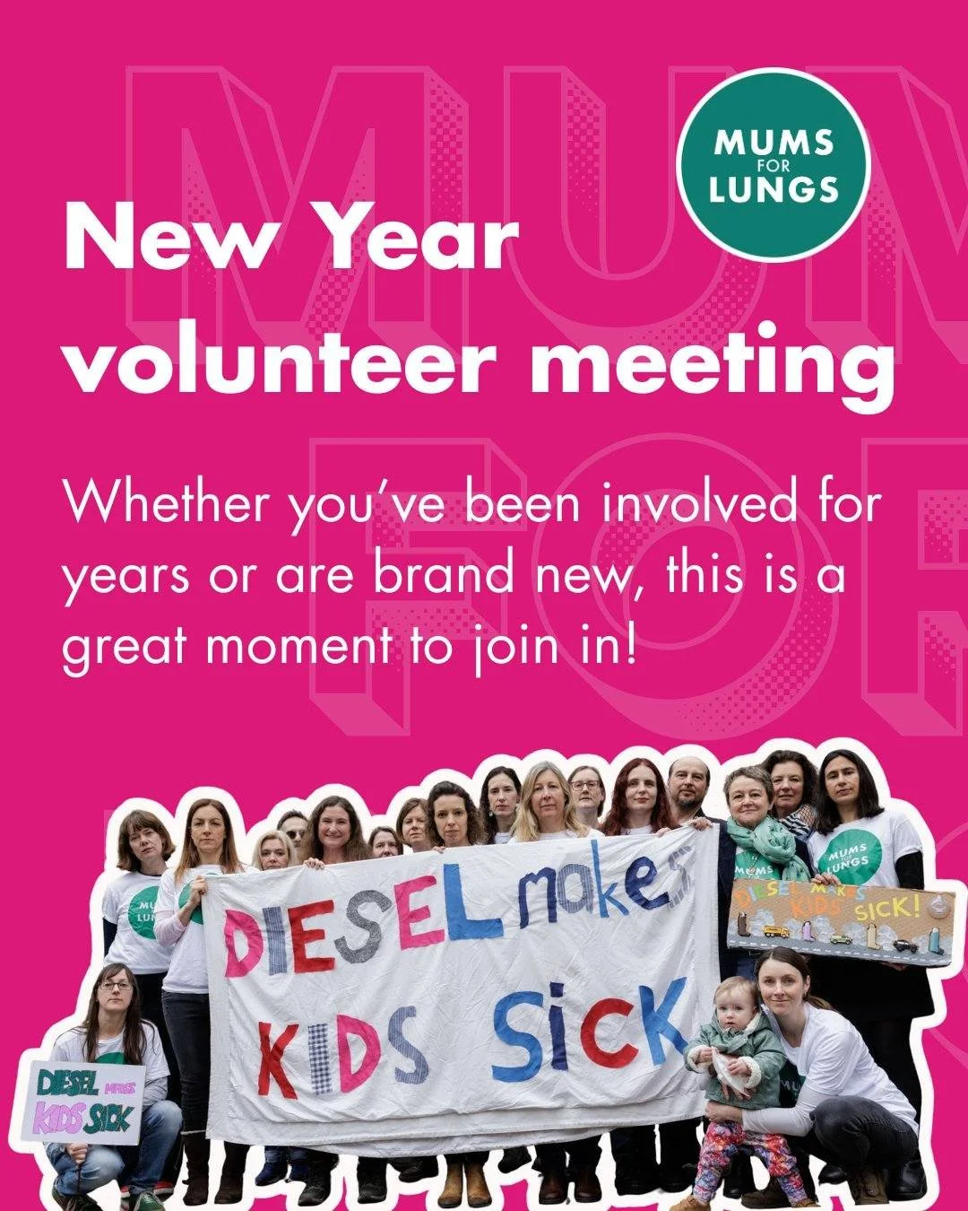 Our first meeting of 2026 is the place to be - join us next Tuesday whether you're an old hand or brand new to clean air campaigning!

We'll hear from guest speaker Dr Alice Willson, a paediatrician and Royal College of Paediatrics and Child Health C