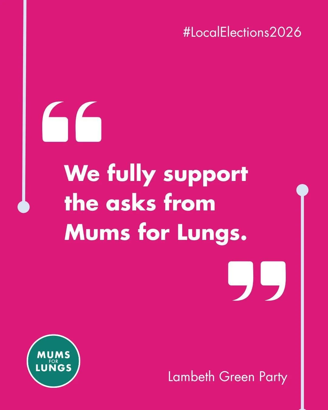 Local elections are just around the corner.

We&rsquo;ve been busy meeting local representatives across London and Birmingham, with more meetings planned across the country. We're asking parties to sign up to our four asks - swipe through to see them