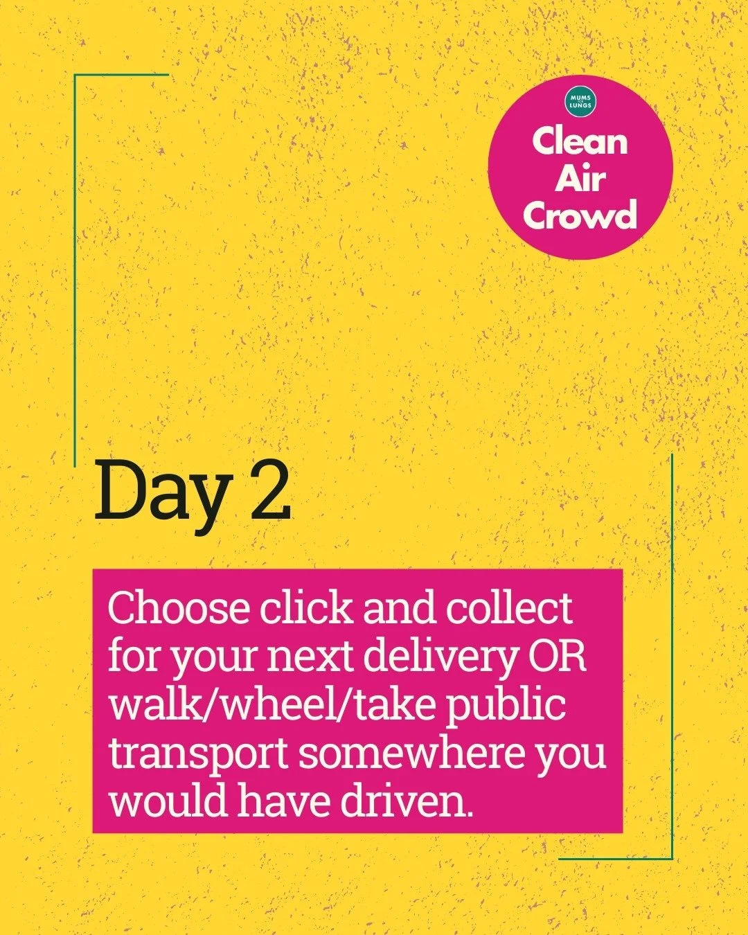 For Day 2 of our 7-day air pollution challenge, we&rsquo;re asking our #CleanAirCrowd to consider two simple swaps: choose click-and-collect, or rethink a car journey.

Why?

👉 There are now a million more vans on UK roads than in 2014, the vast maj