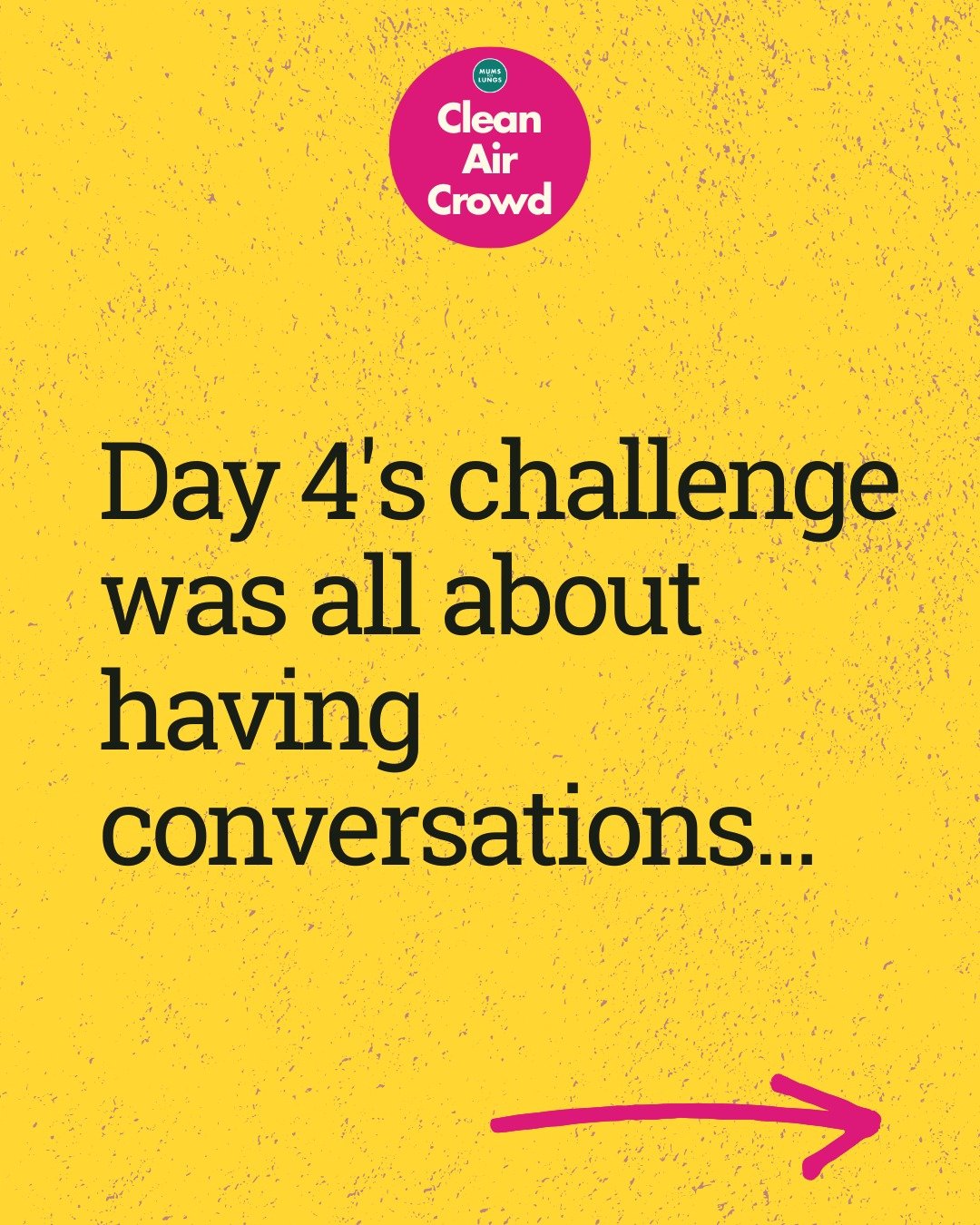 We're sharing some of the feedback we've had from our lovely Clean Air Crowd. 

Day 4's challenge was all about having a conversation with someone about air pollution. Here's how it went...

#CleanAirCrowd #AirPollution #CleanAir #MumsForLungs #AirPo