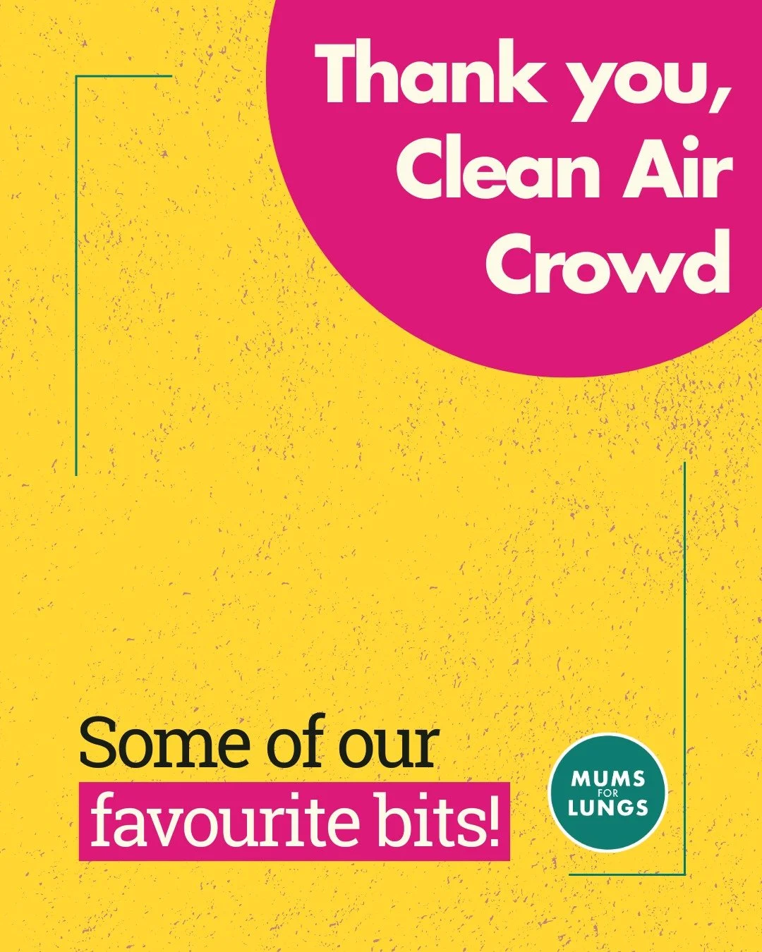 We've been reflecting on our 7-day air pollution challenge - take a look at some of our favourite moments from the Clean Air Crowd!

Last week, we brought together people from all over the UK to take seven simple actions that raise awareness of the i