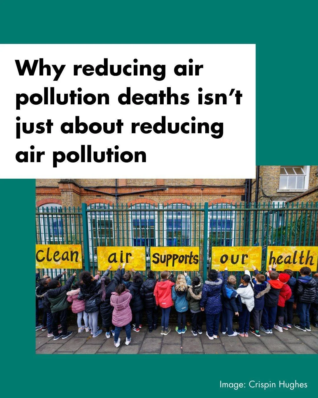 Last week&rsquo;s Guardian Pollutionwatch column featured new research from the University of York on why reducing deaths from air pollution isn't just about reducing air pollution levels. 

The research shows that to really improve outcomes, we also