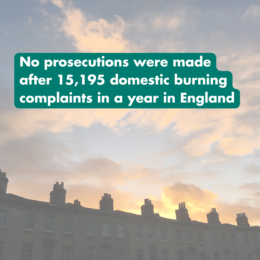 The Big Choke: domestic burning complaints rise 65% with barely any enforcement action