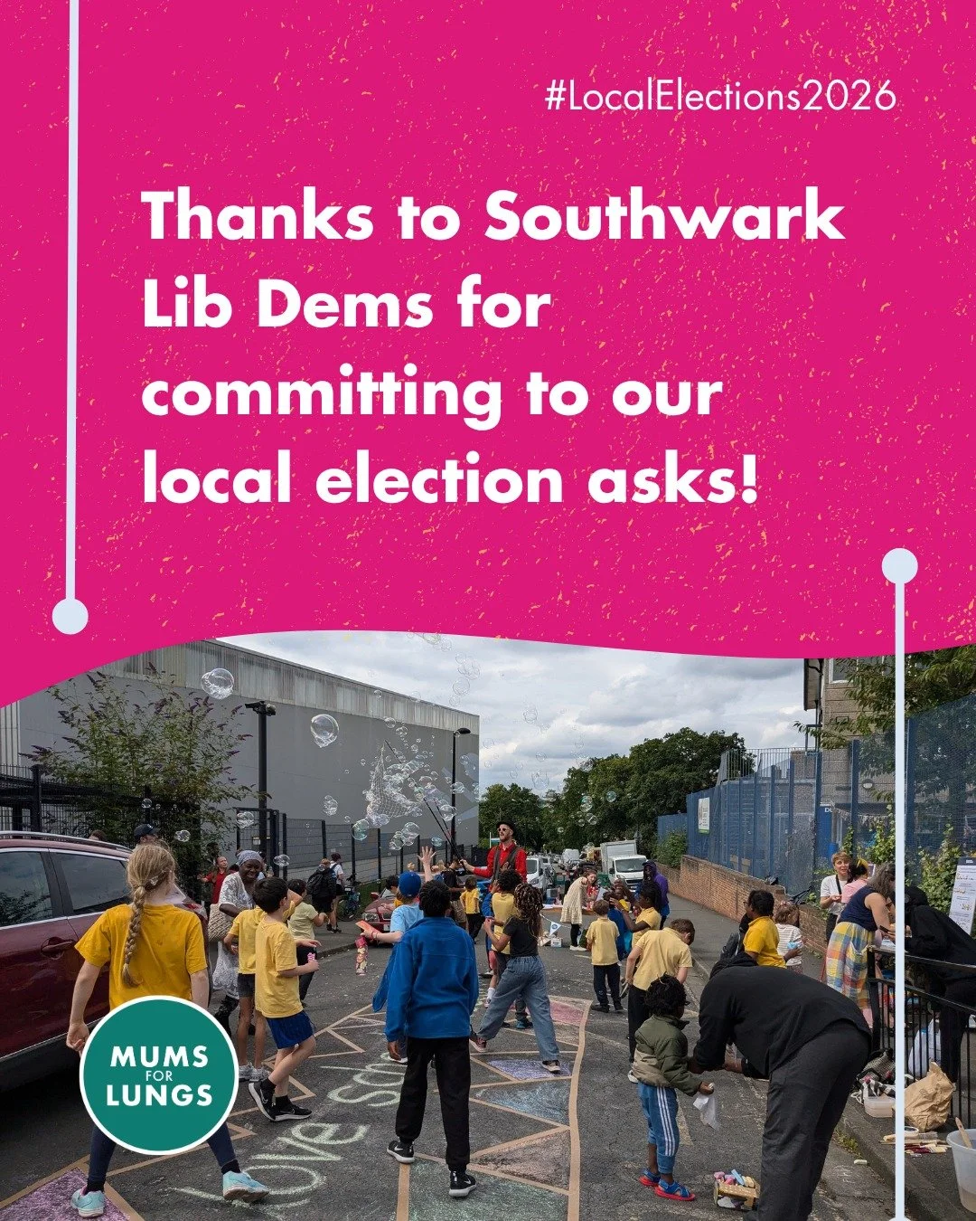 Southwark Lib Dem candidate Richard Wingfield has confirmed that tackling air pollution would be a priority for a Liberal Democrat-led administration. 

Thank you to @southwarklibdems for signing up to:

👉 Continue to have a cabinet leader with &ldq