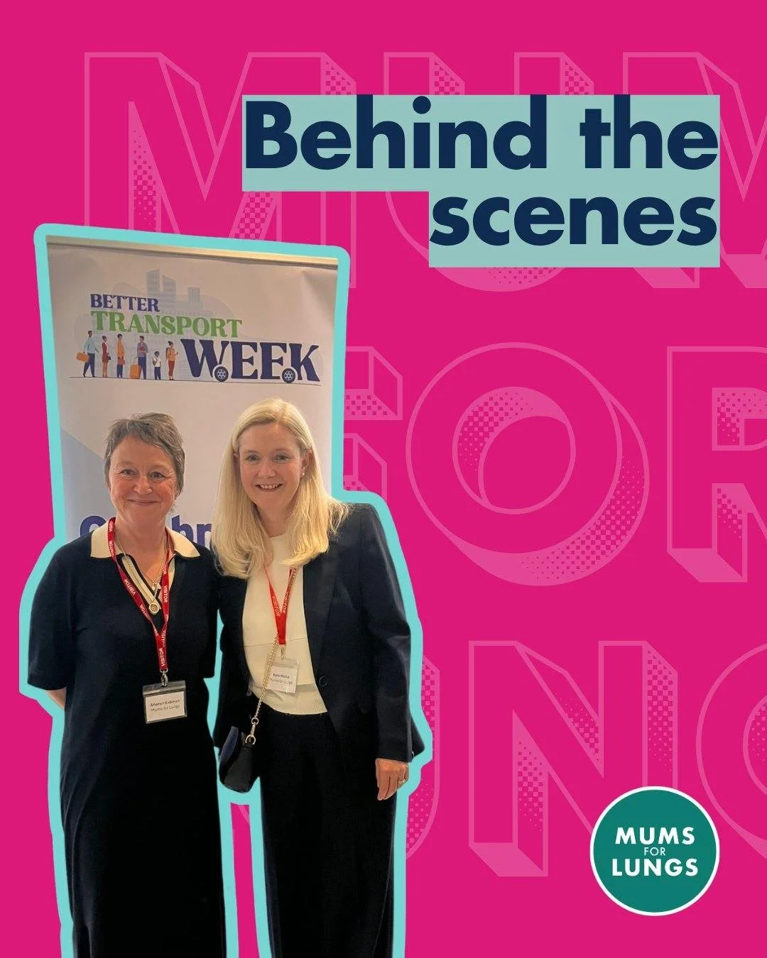 Last week, our lovely volunteer Kate and our Volunteer Co-ordinator Sharon headed to the @bettertransport Week launch. They enjoyed learning about collaborative projects to improve bus shelters and meeting people with great ideas for improving safe a