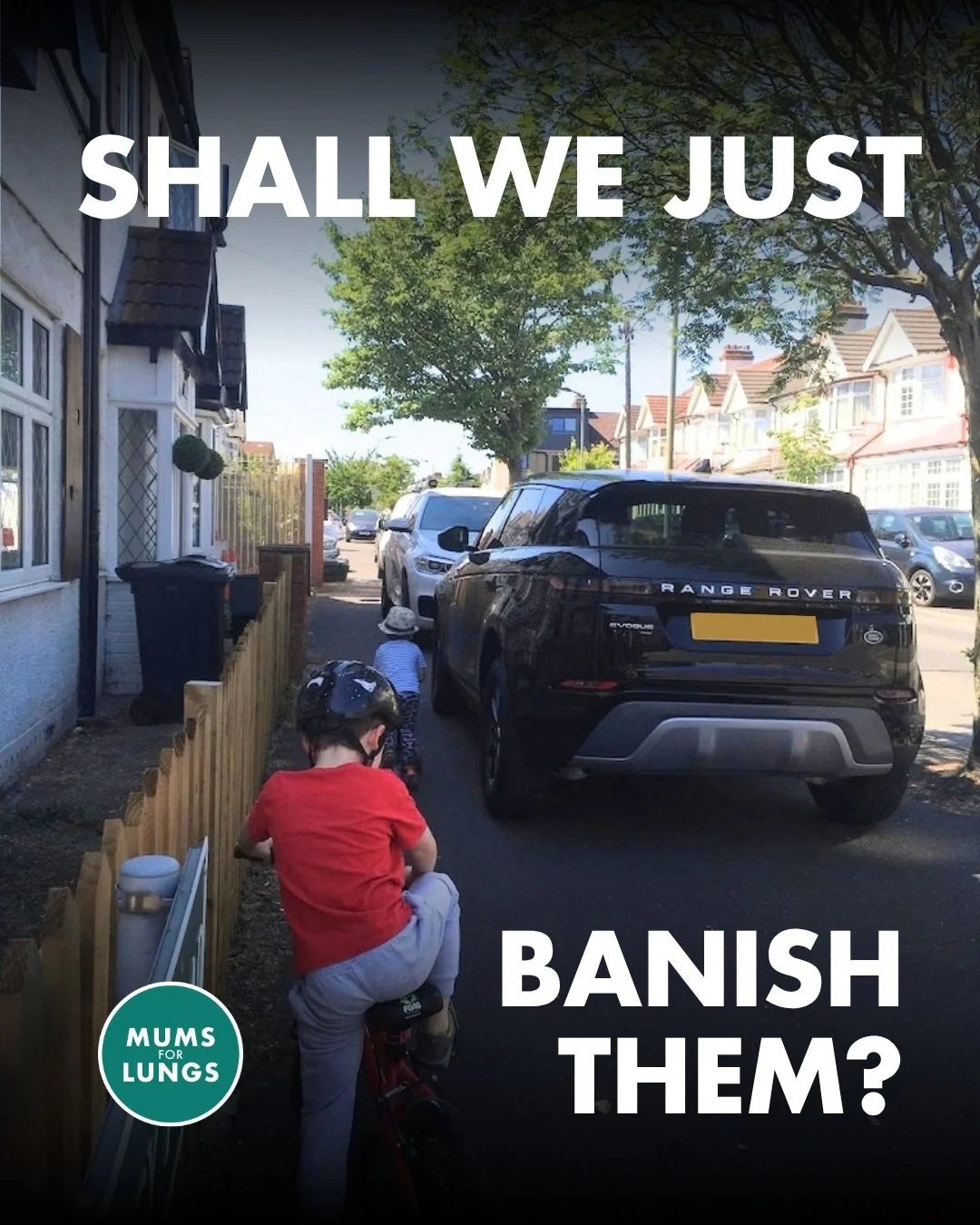 Does this bug you as much as it bugs us? Or are you faithful to the Big Car?!

Cars are getting bigger and heavier, taking up more space and changing what our streets are like for everyone who uses them. And children pay the price: kids under 10 are 