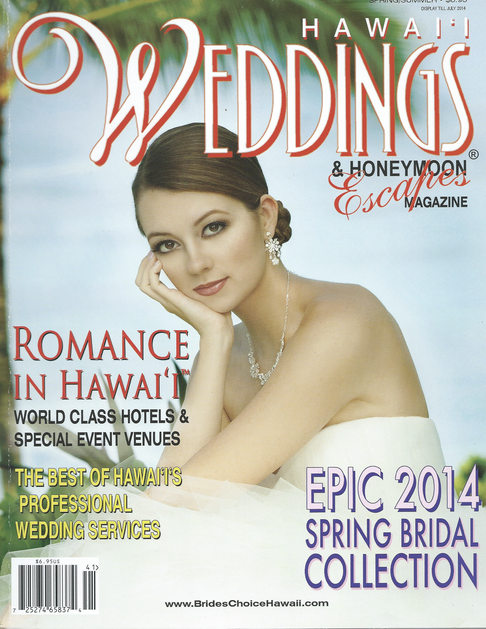 Hawaii Weddings &amp; Honeymoon Escapes Magazine - Sheraton Kona Resort &amp; Spa voted best place to get married