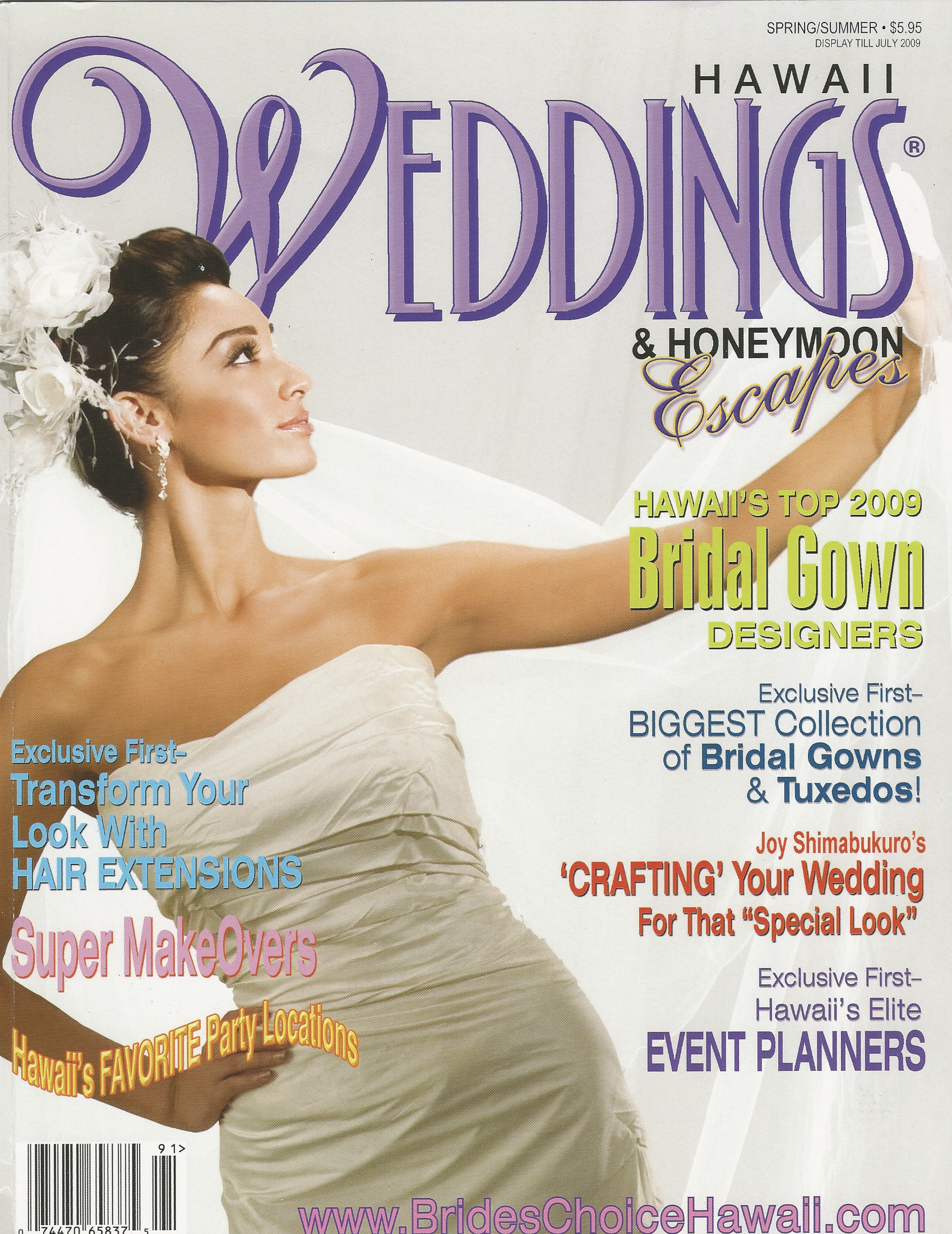 Hawaii Weddings &amp; Honeymoon Escapes Magazine - Award-winning designers - Takeo Kobayashi &amp; Eric Chandler