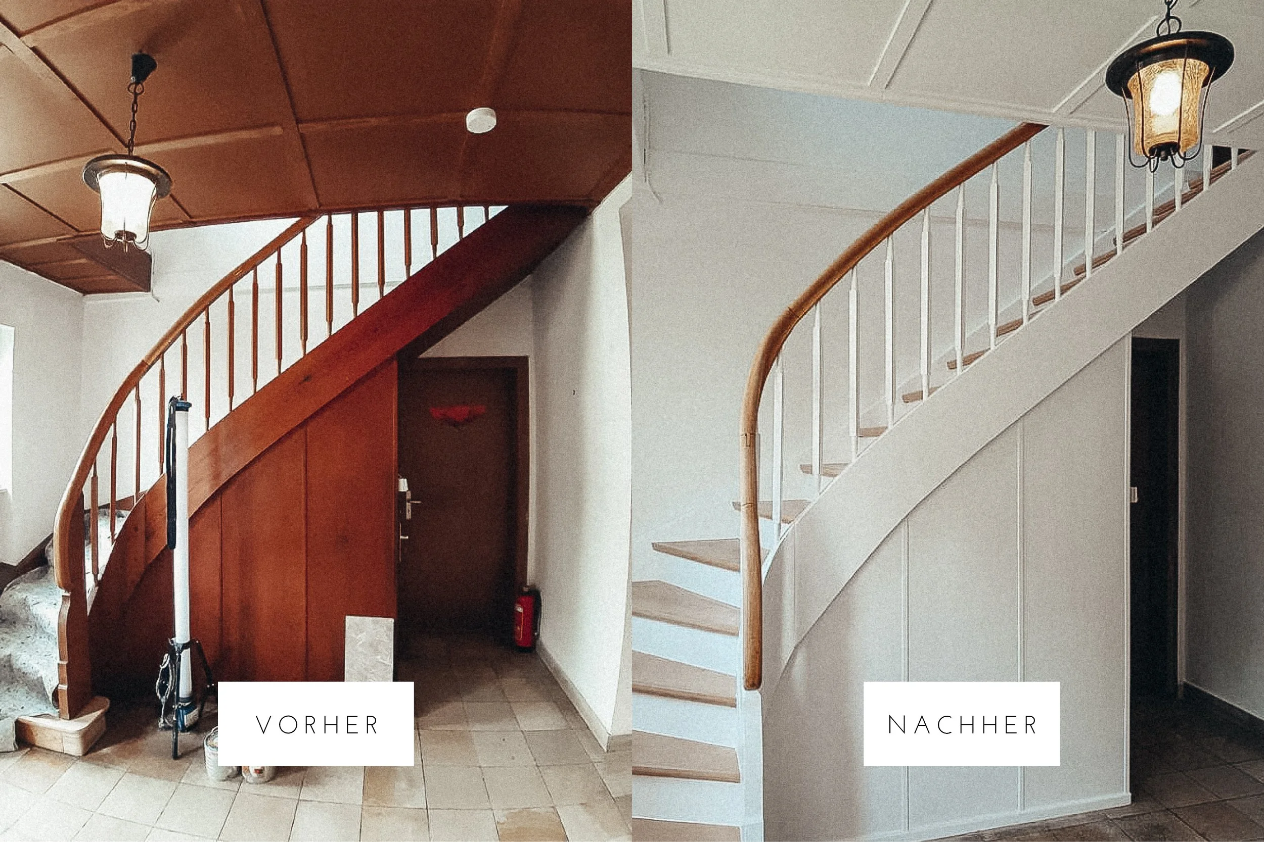 Treppenhaus Malerarbeiten