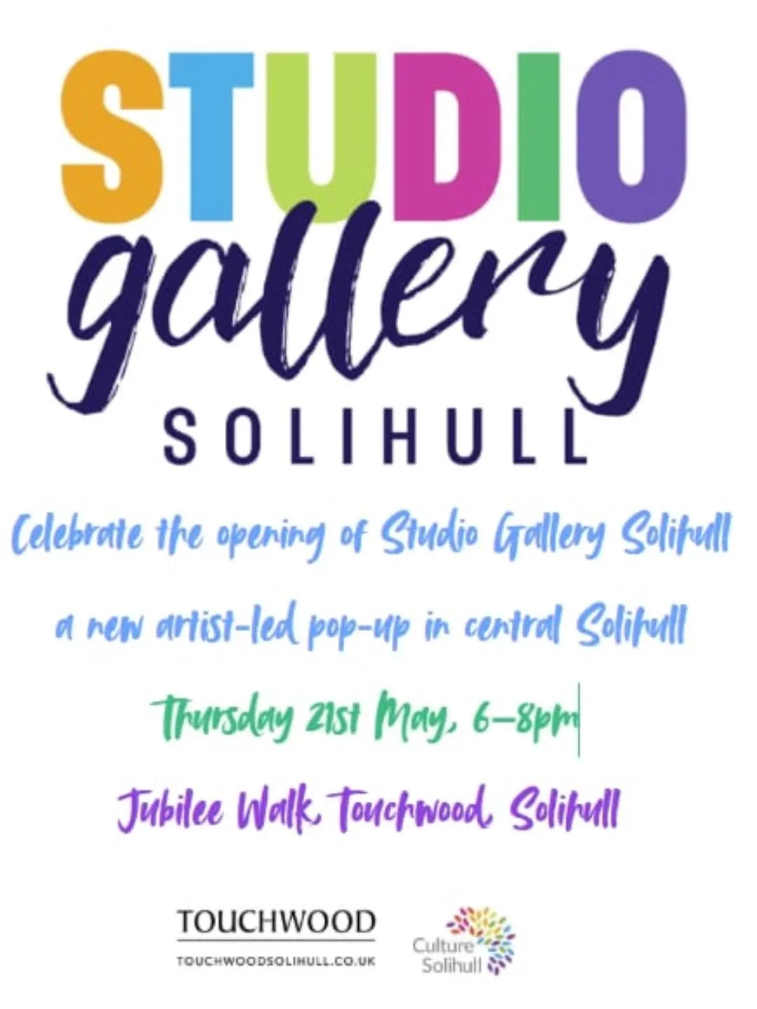 Come along! Opening tonight in Touchwood Solihull, the old Lakeland if you remember that 😊
