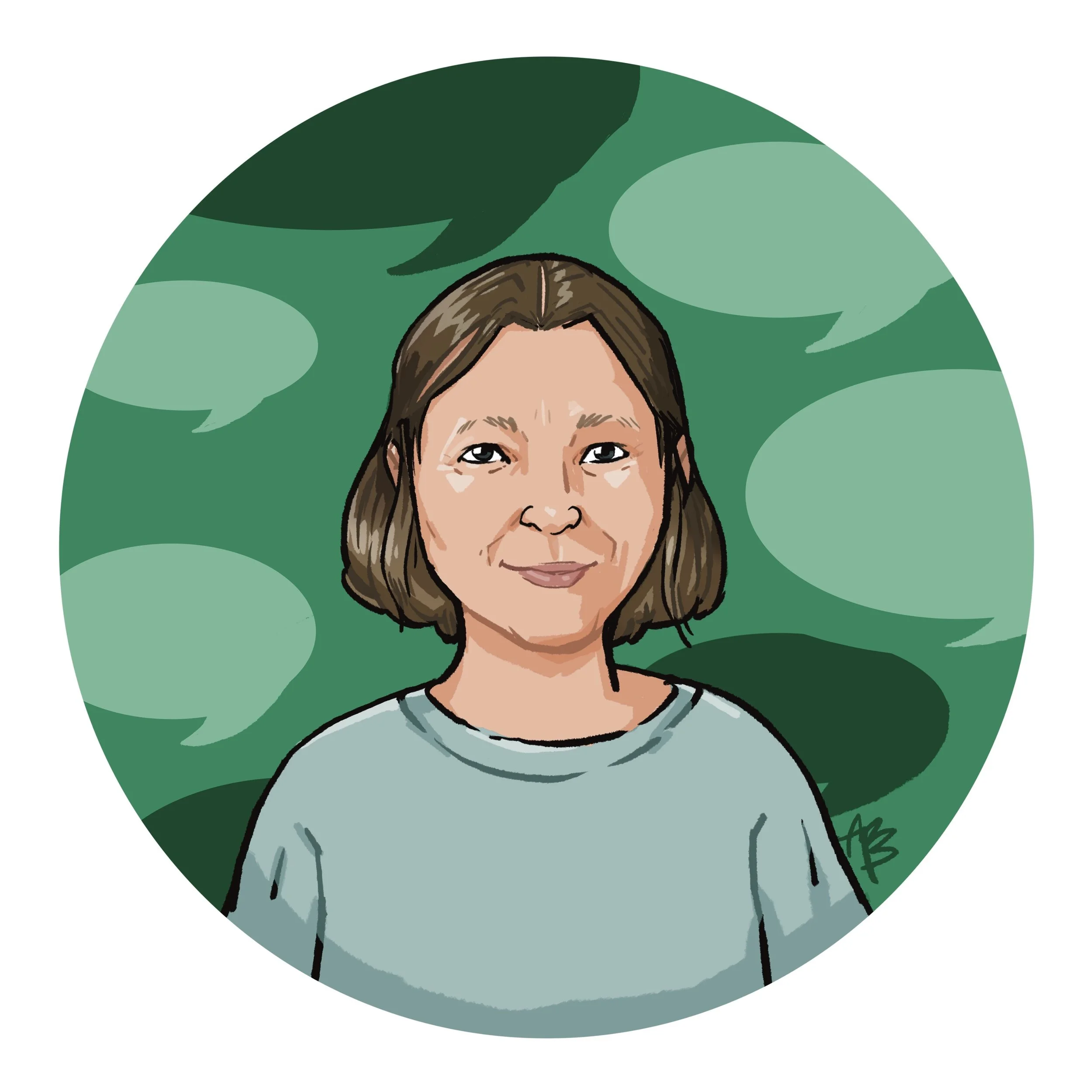 Delivering Speech Bubbles In a School That is Closing by Flo Katesmark