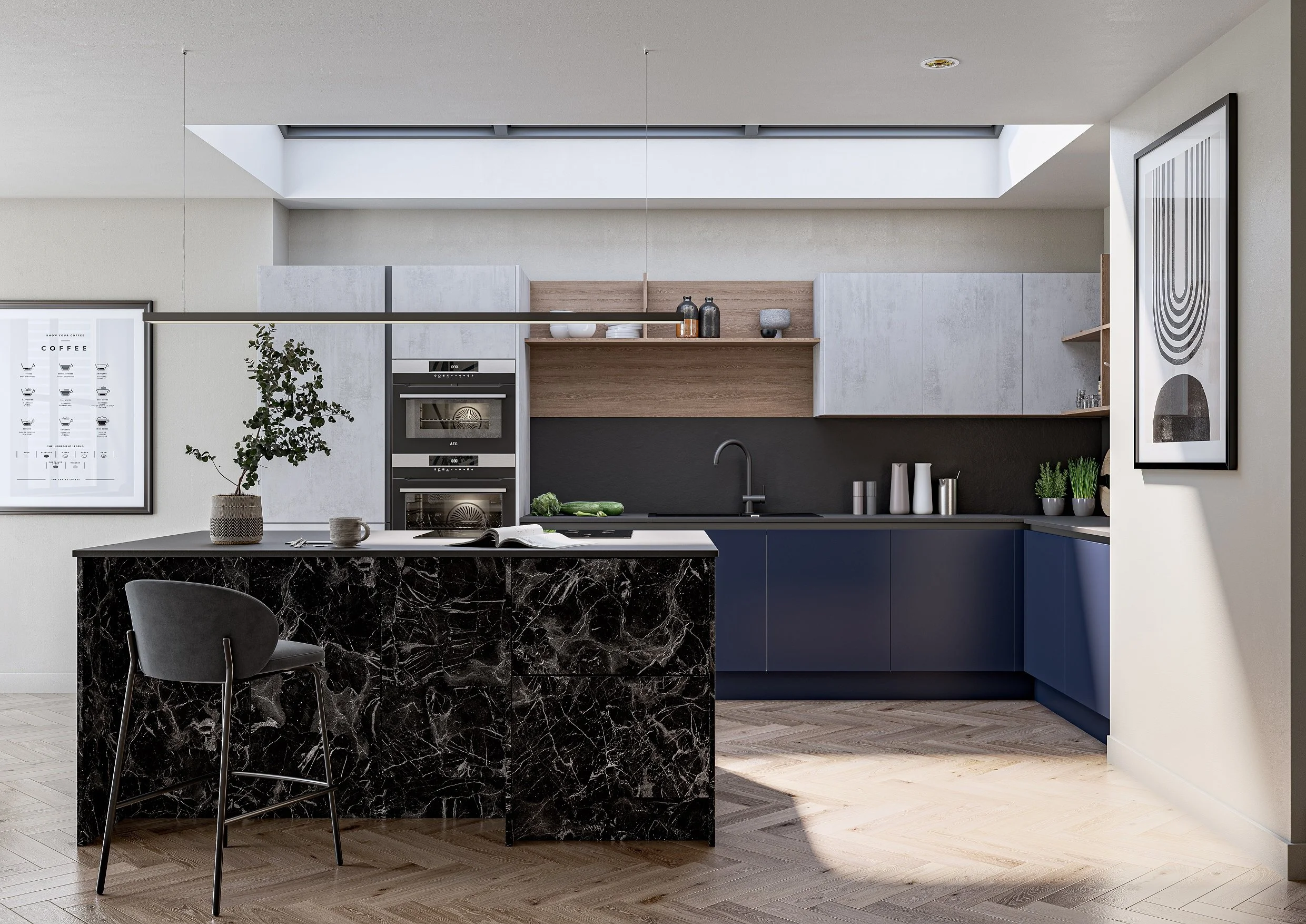 Unity Indigo, Hayward Concrete & Black Marquina.jpg