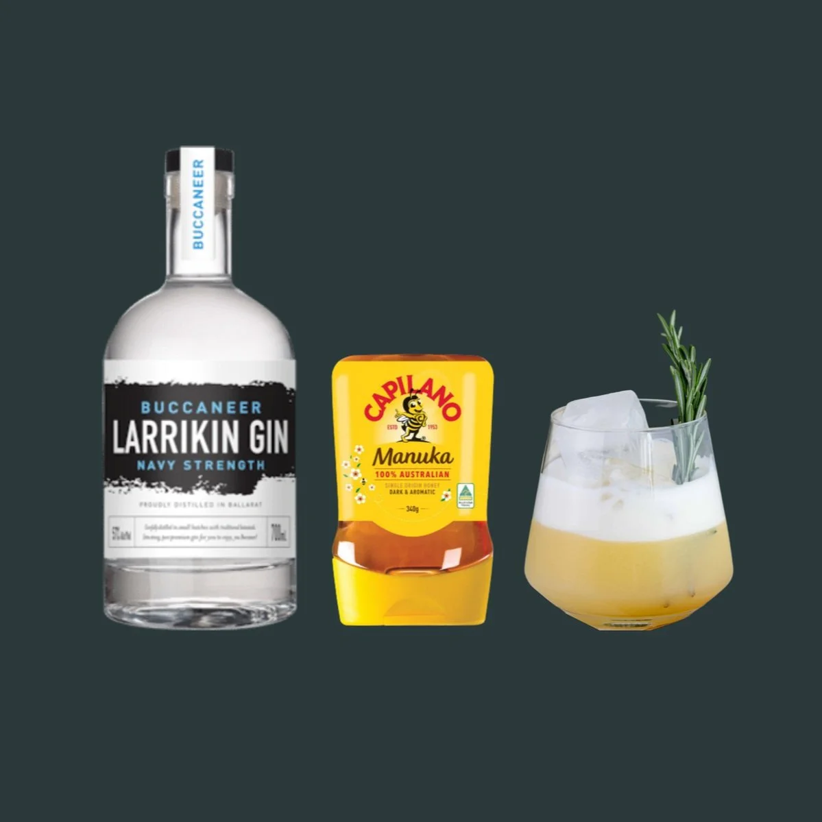 How to Make a Manuka Honey Gin Fizz Cocktail