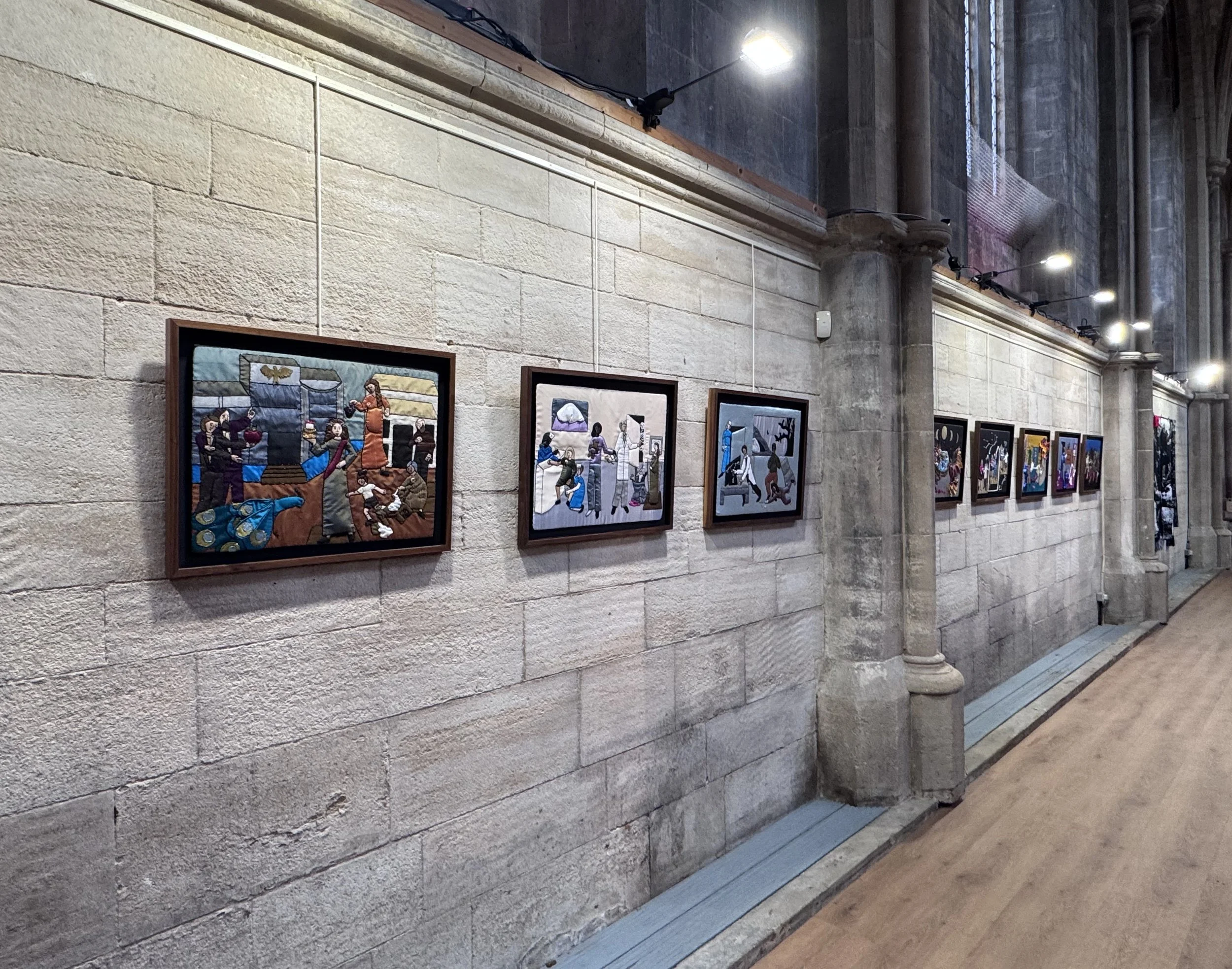 Stations 1 to 8 on show at the Landmark Arts Centre