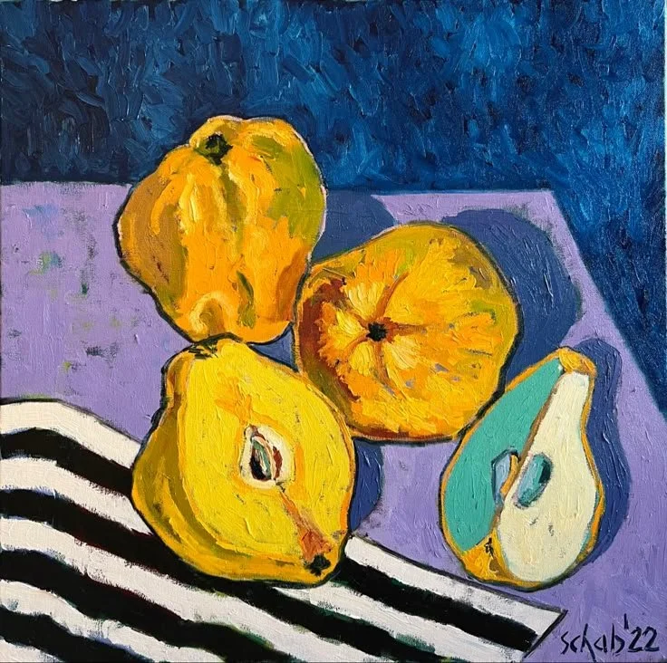 Quince- 60x60cm, oil on canvas.jpeg