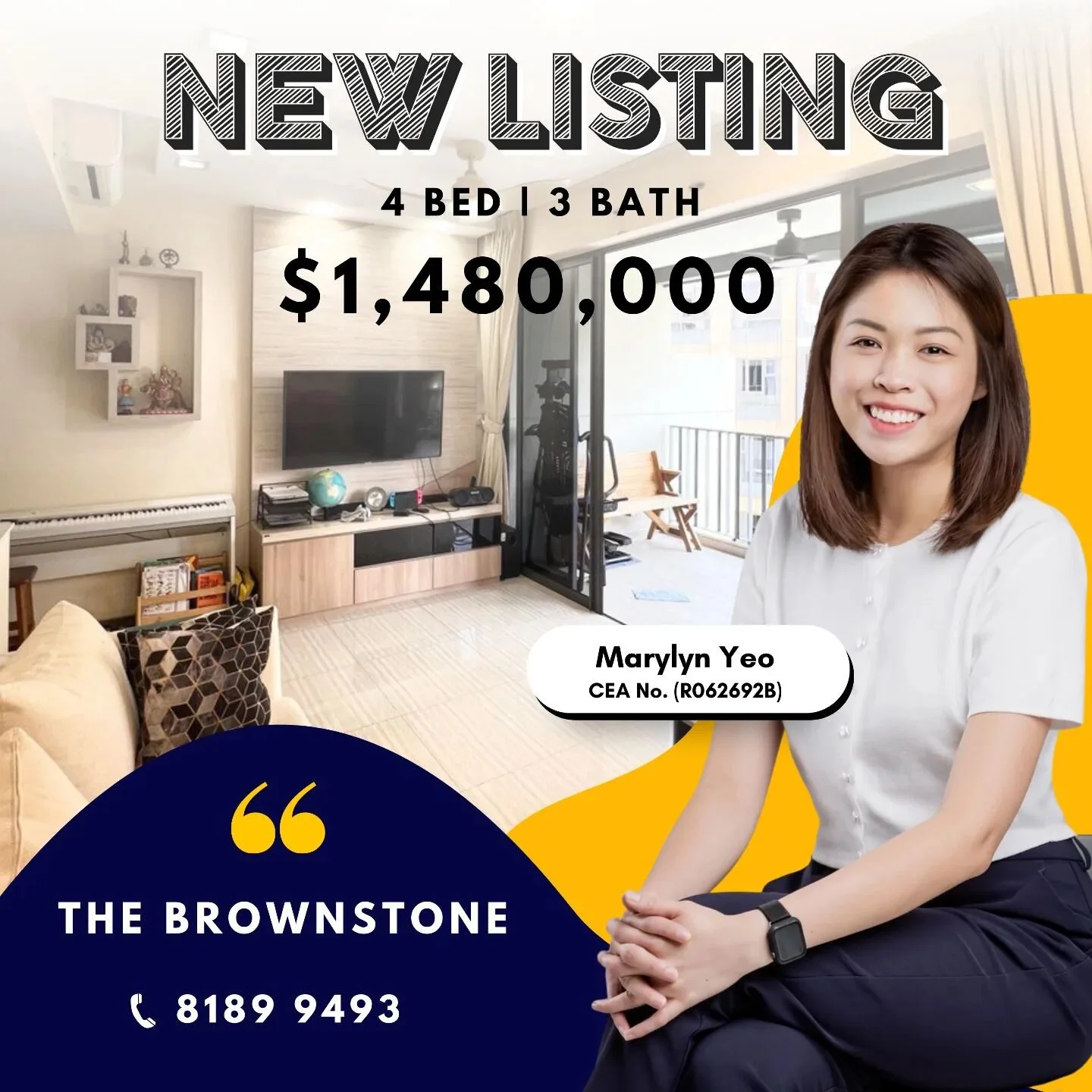 𝗪𝗲𝗹𝗹-𝗠𝗮𝗶𝗻𝘁𝗮𝗶𝗻𝗲𝗱, 𝗖𝗼𝗿𝗻𝗲𝗿 𝟰 𝗕𝗲𝗱𝗿𝗼𝗼𝗺 𝘄𝗶𝘁𝗵 𝗬𝗮𝗿𝗱 &amp; 𝗨𝘁𝗶𝗹𝗶𝘁𝘆 𝗙𝗼𝗿 𝗦𝗮𝗹𝗲 | 𝗧𝗵𝗲 𝗕𝗿𝗼𝘄𝗻𝘀𝘁𝗼𝗻𝗲
 
𝘼𝙗𝙤𝙪𝙩 𝙩𝙝𝙚 𝙐𝙣𝙞𝙩: 
✔ Mid Floor
✔ Corner Unit
✔ Spacious &amp; Bright
✔ Pool &amp; Greenery 