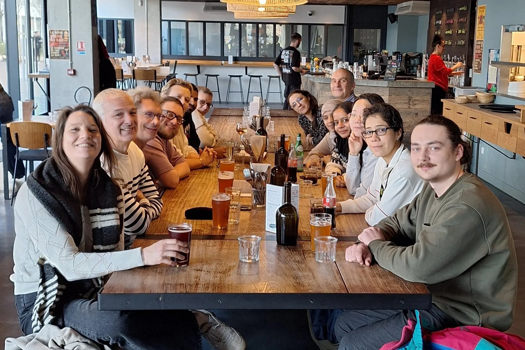 Christmas lunch at Lensis !