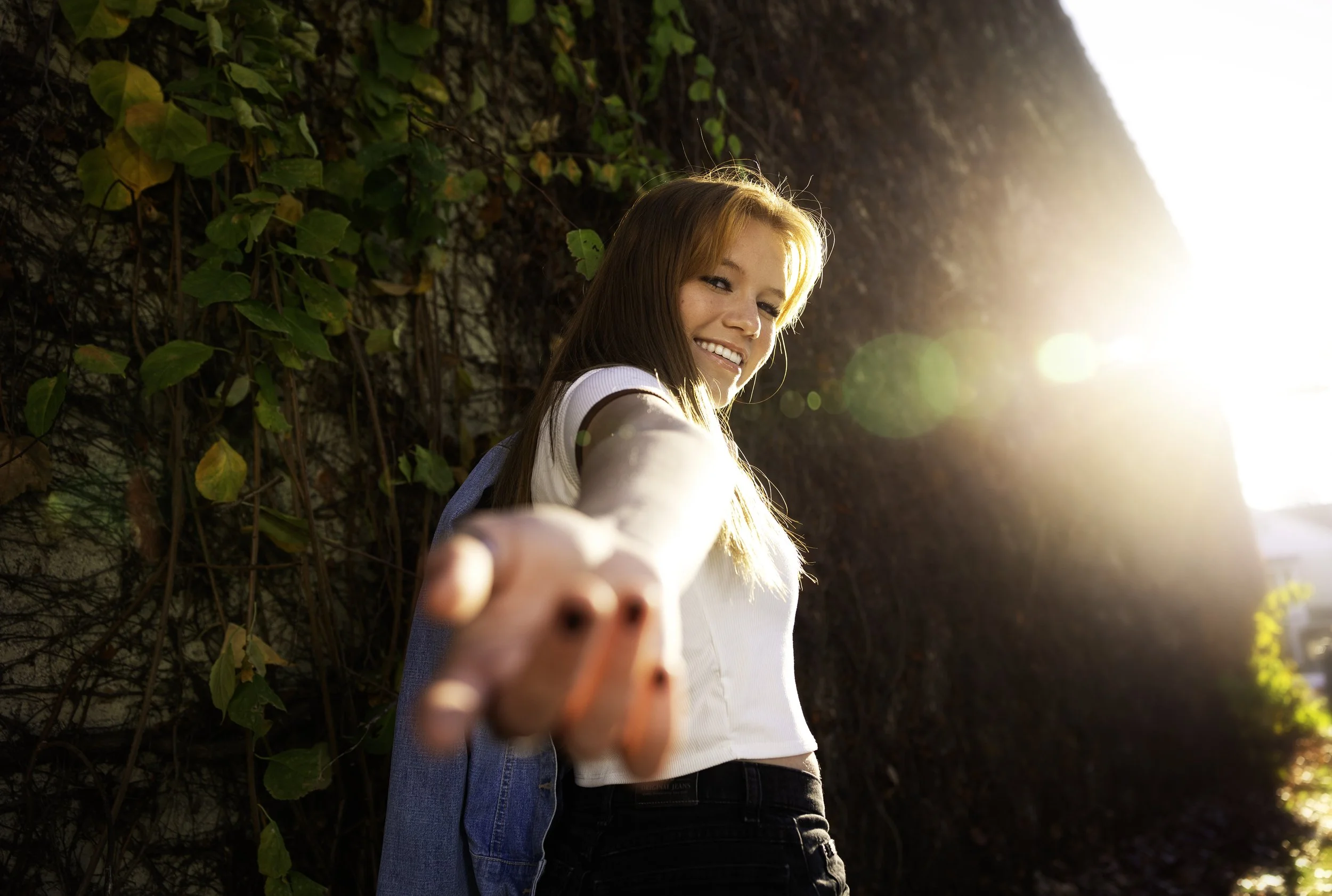 High school senior image in Lewisburg, Pa.
