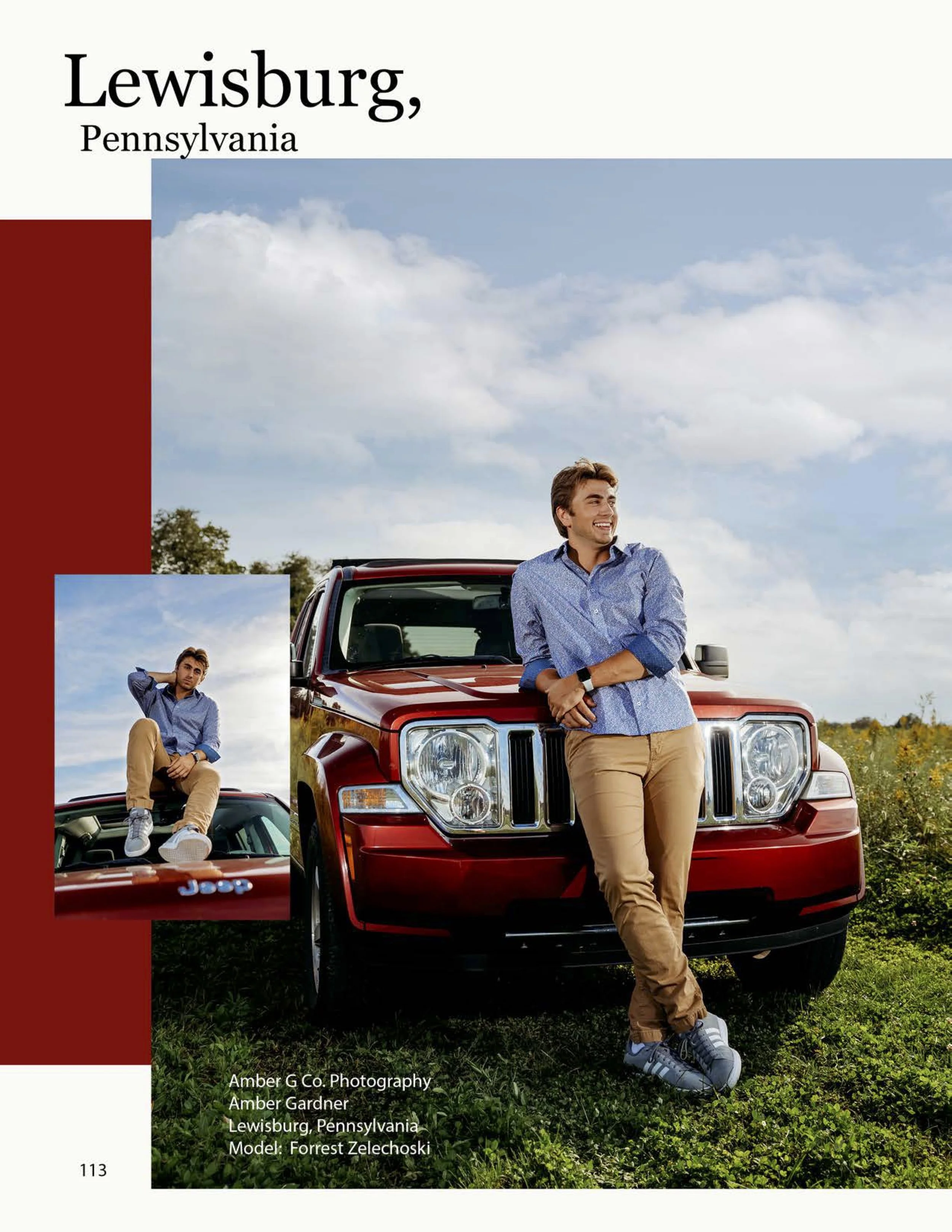 Lewisburg senior published in magazine; photography by Amber Gardner