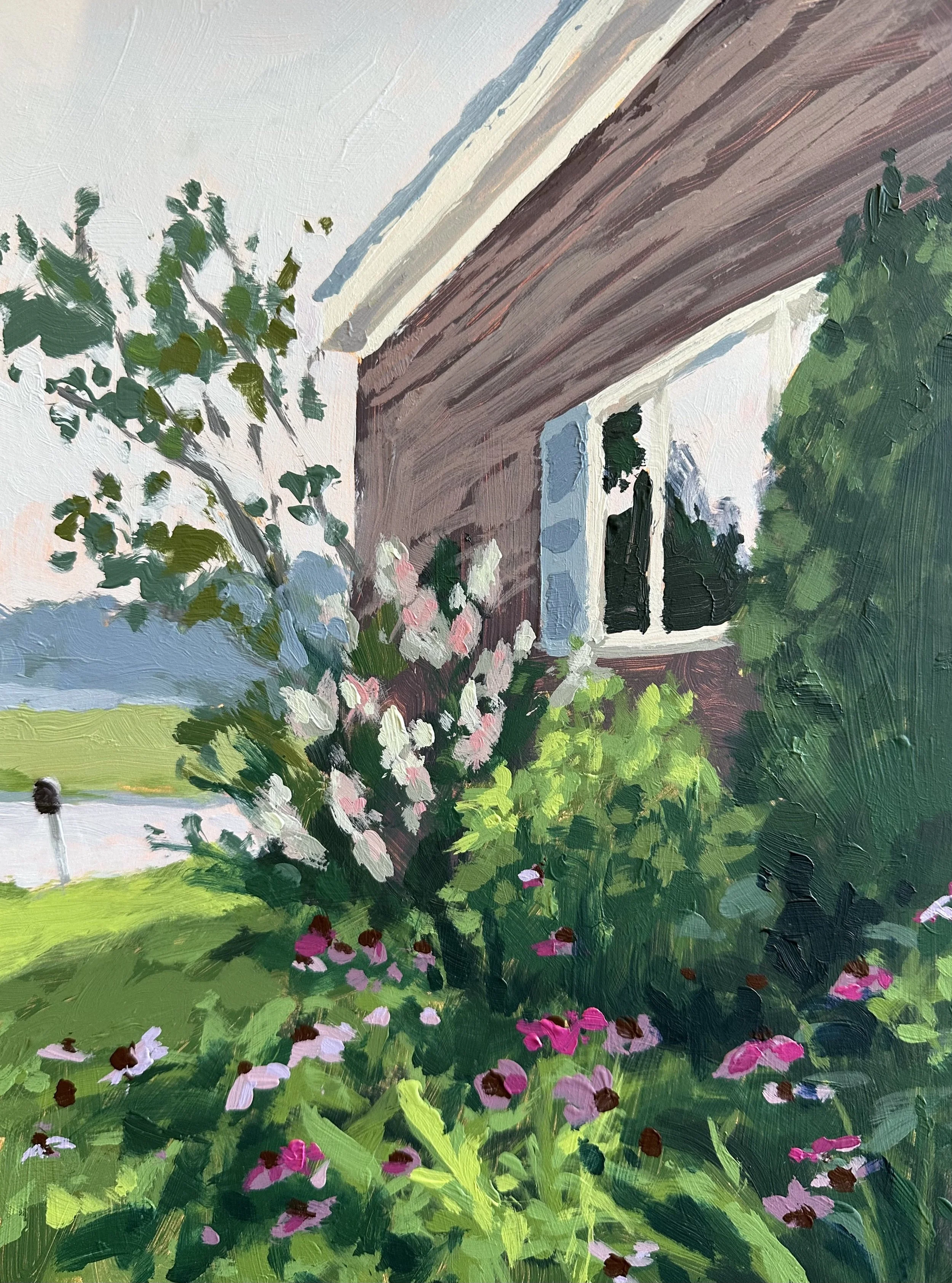 House Portrait, Side Garden