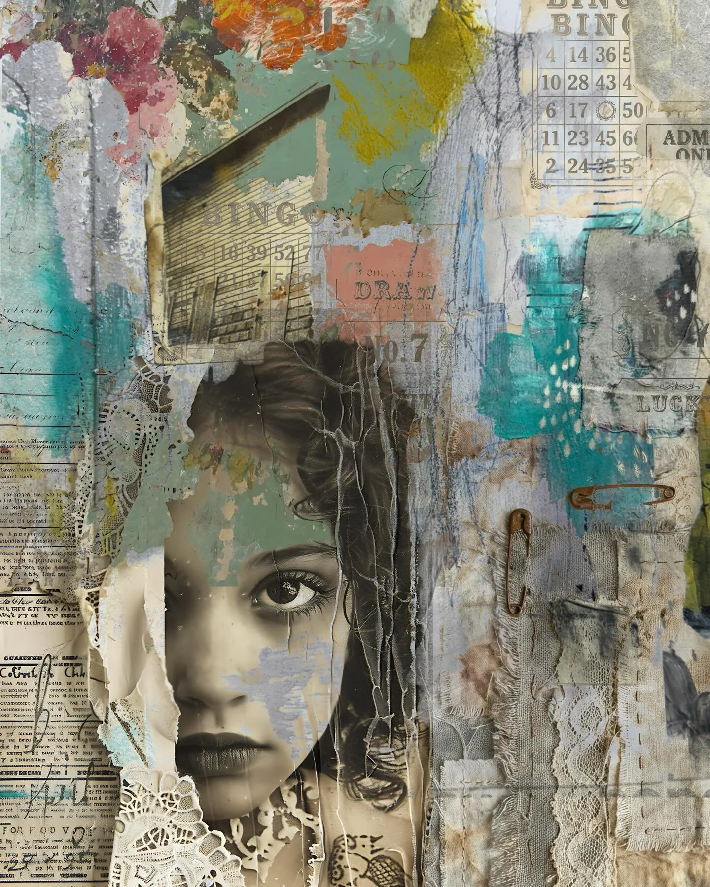 I love mashing up work from my journal into digital collage.

Thanks to @cherylfrancisart and @arthousewhimsy adding their layers just pull it all together. 

Make time to nurture your creative soul. 

#art #digitalart #creativelife #ipadart #mixedme