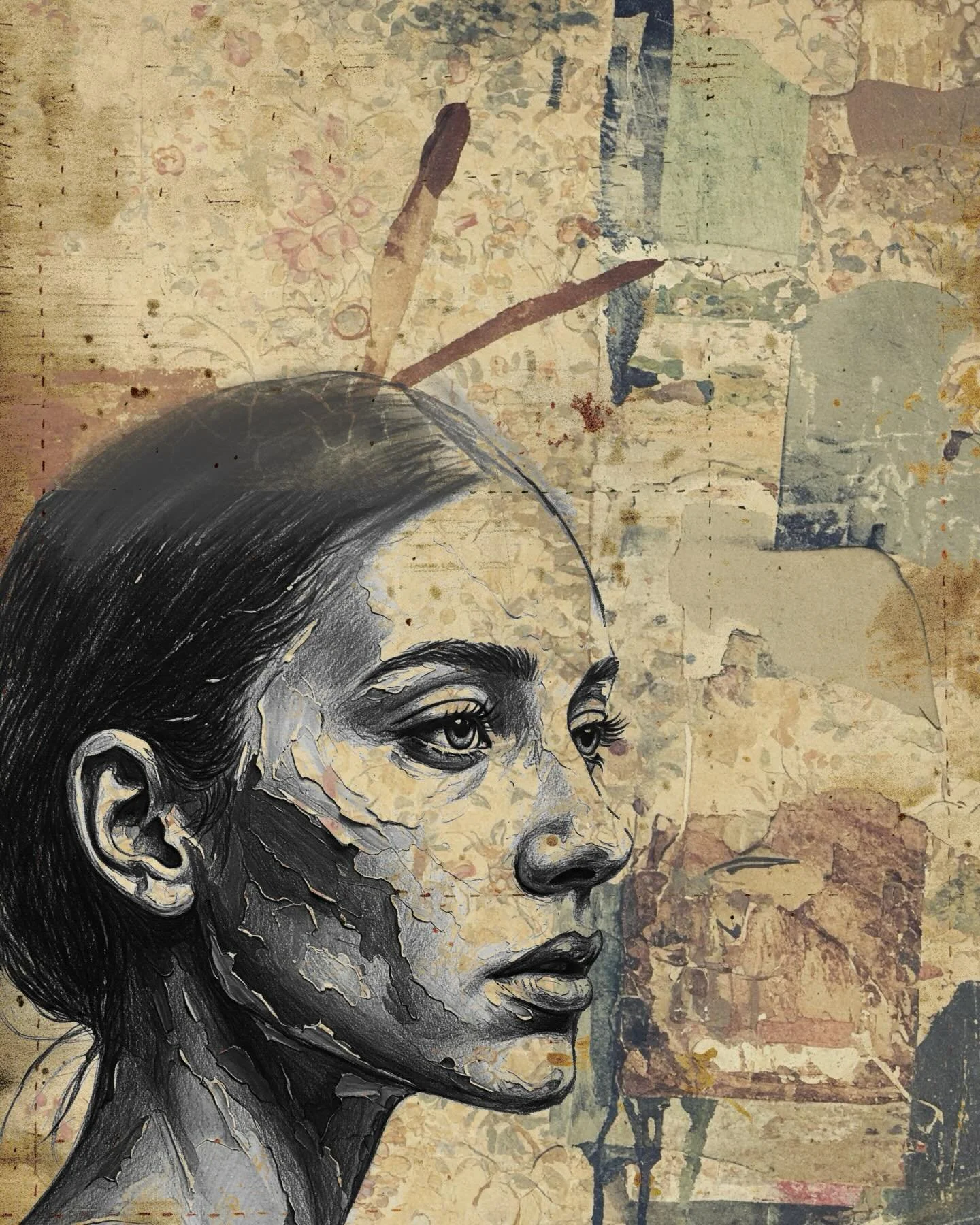 Playing with my iPad as I sit outside and enjoy the warm weather today. 

#artist #digitalart #digitalcollage #ipadart #ipaddrawing