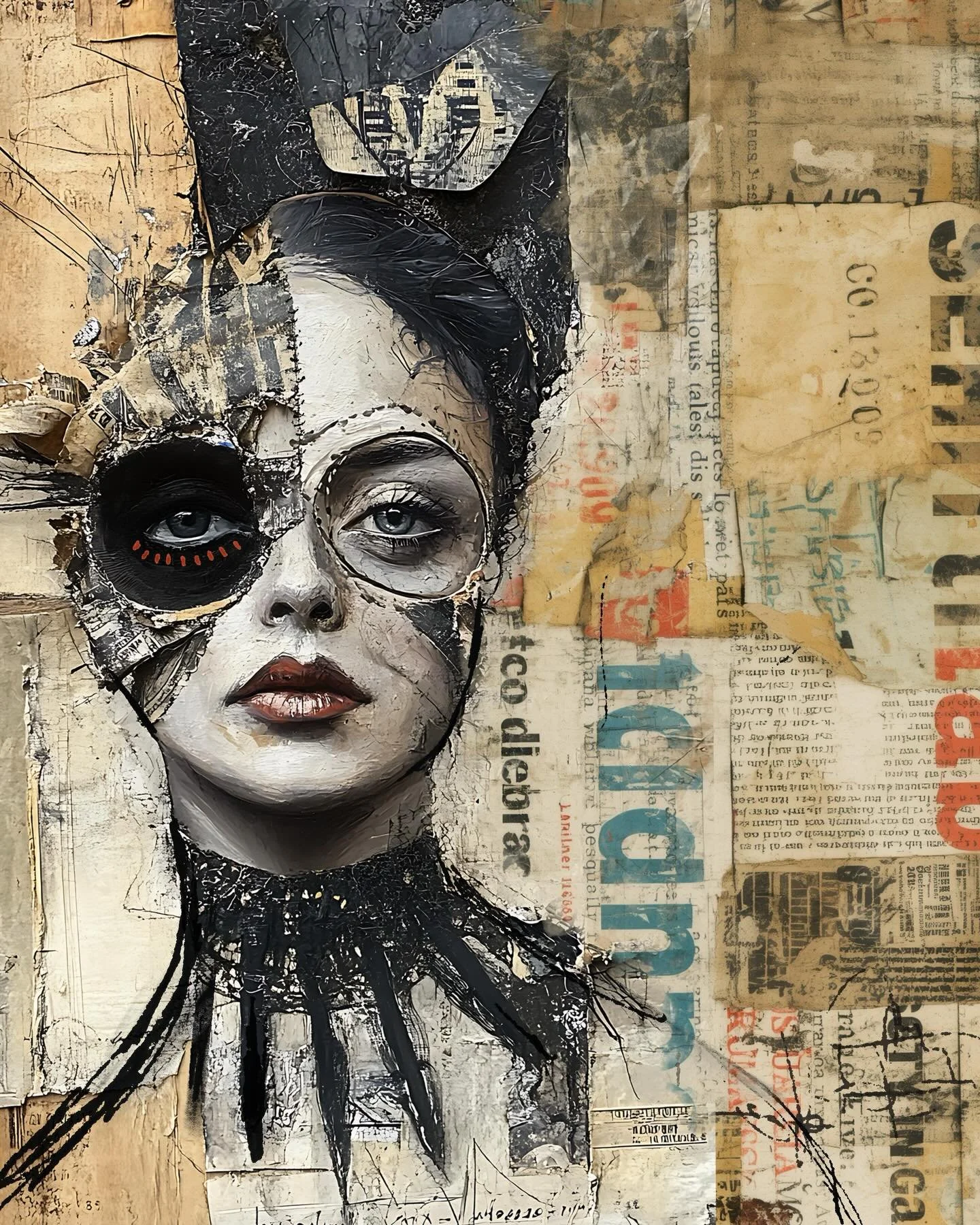 Can someone let Monday know we don&rsquo;t wanna. Thanks! 

Digital work using @cherylfrancisart images for focal

#digialart #ipadart #procreateart #applepencil #digitalcollage