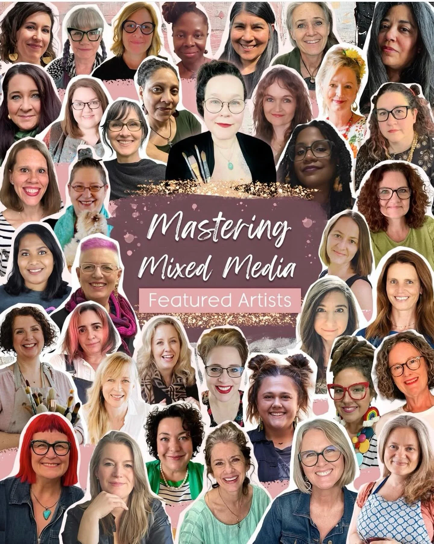 🎨🎨 OMG friends! I&rsquo;m SO excited to be part of 🎉 the Mastering Mixed Media - Expo 2026! 🖌✨
This is a completely FREE online art event where you&rsquo;ll get to learn from 35+ incredible
mixed media artists (including me!) and explore amazing 