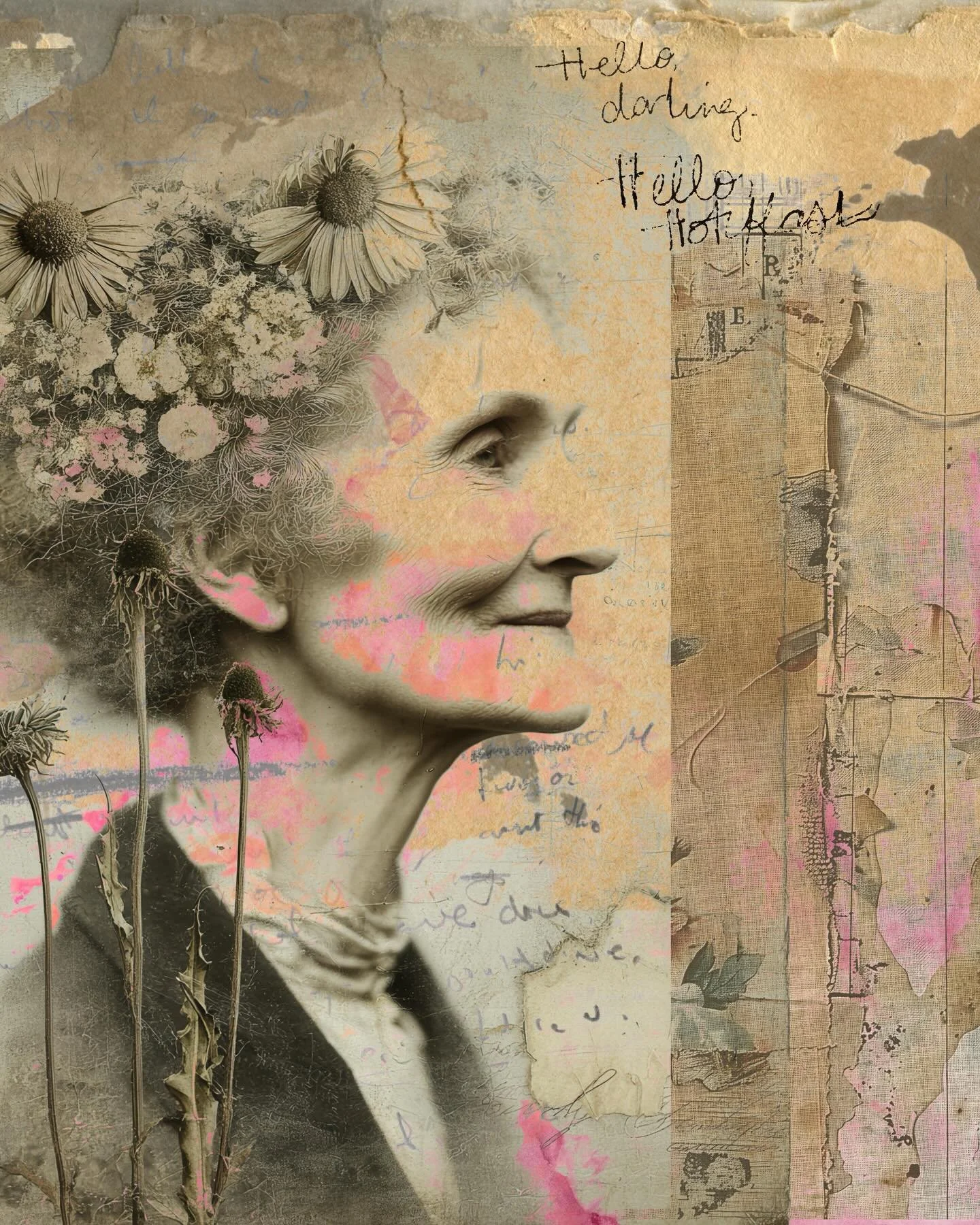 Hello darling, hello hot flash. 

Last Sunday @kialagives held a complimentary offering for poetry month. I wrote a poem about the unexpected visitor&hellip;. The hot flash. Praise the lord for HRT cause I am not experiencing those anymore. 

Kiala i