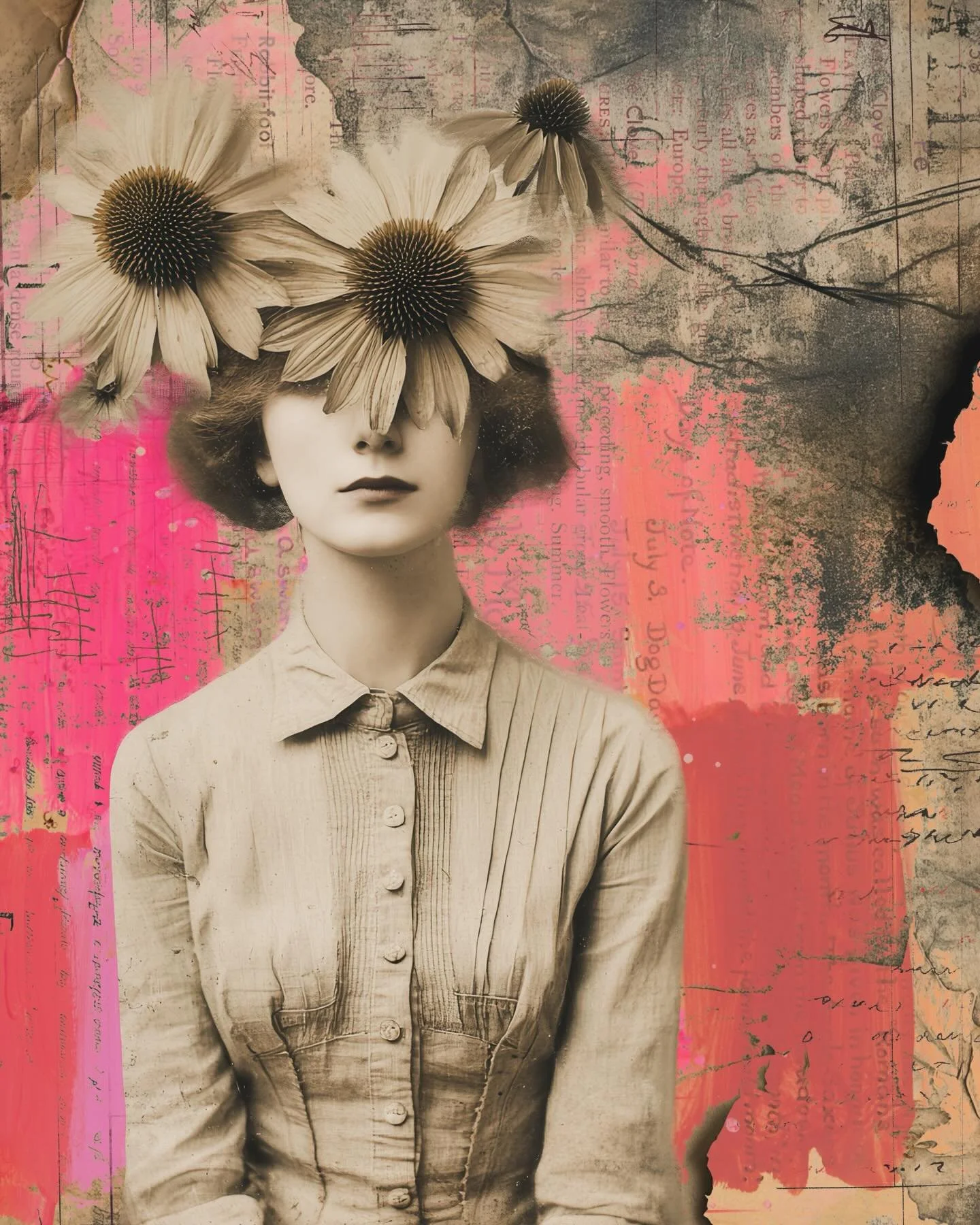 I flew home yesterday and truly missed my art. I am back! For a minute anyway. 💗💗💗💗 Happy Friday! 

#artist #markmaking #messyart #ipadartist #digitalcollage