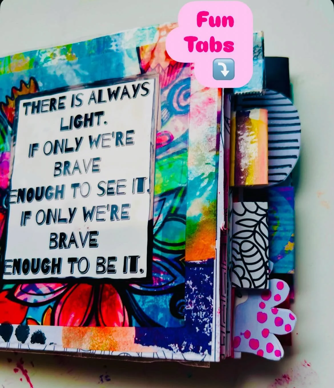 We are thrilled to have @robin.mead.art as our guest this month and brought the magic in this tabby journal tutorial. 

Grab your supplies and head to the classroom to play along with Robin. 

#tuactabit #artjournal #journaling #mixedmedia #bookart