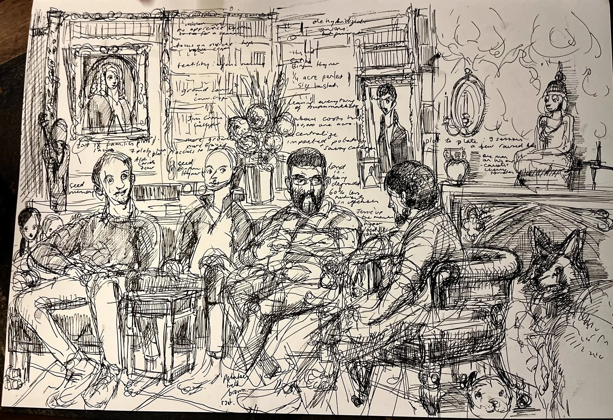 Food Sovereignty, Hidden Hearth Festival, Lisnavagh Library, Carlow (talk with Reuben, Andrew, Peter)