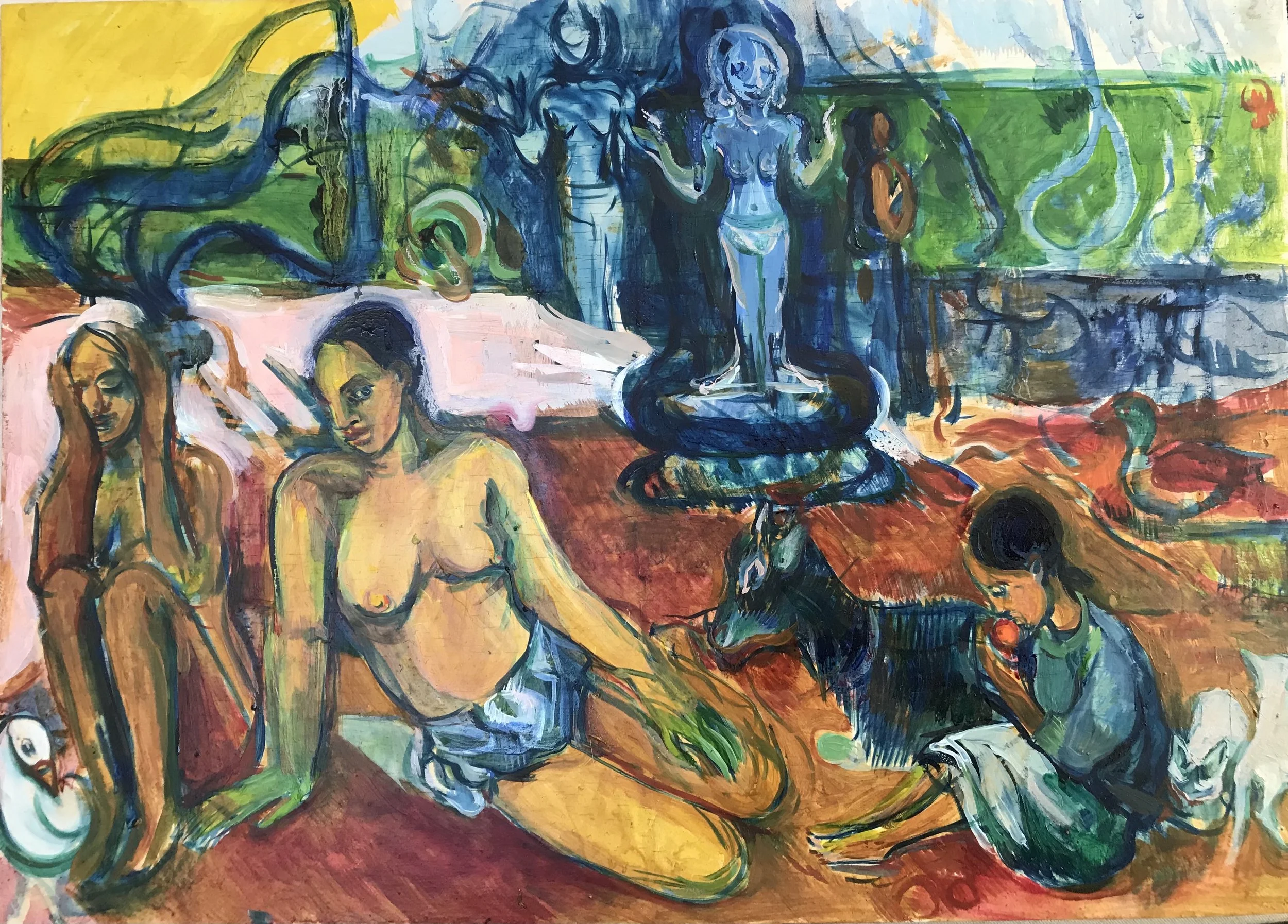 After Gauguin’s ‘ D'où venons-nous ? Que sommes-nous ? Où allons-nous‘
