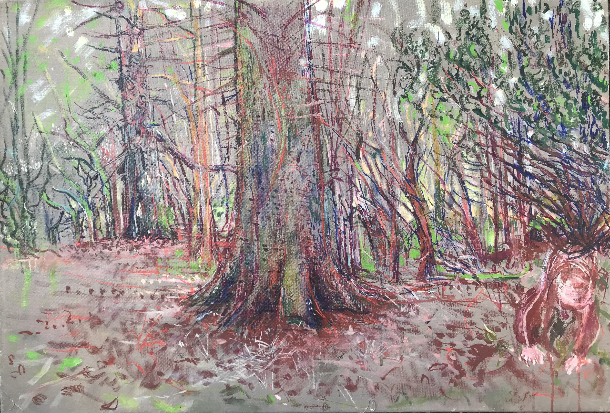 Spruce
Oil on linen, 80x55 £1900