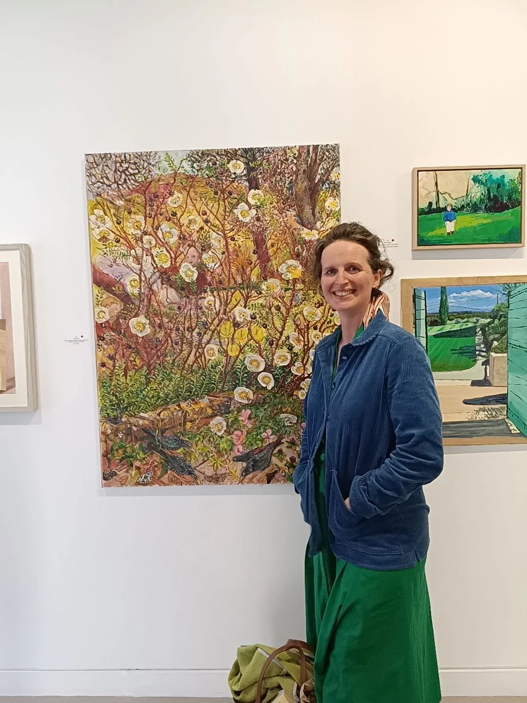 Royal Hibernian Academy Vernissage, 24th May (photo by artist Gillian Lawler)