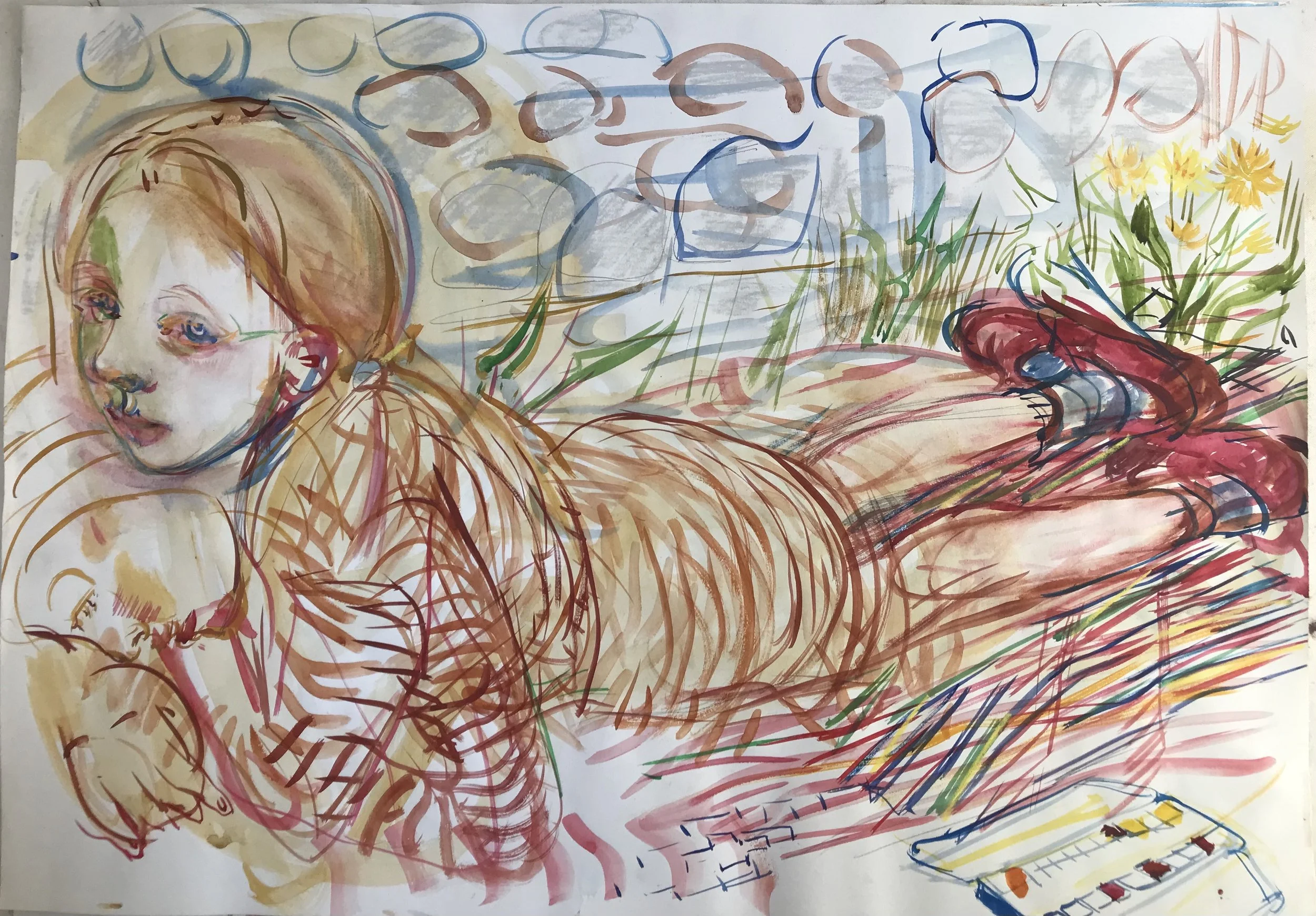 Drumelzier - avoiding  ticks