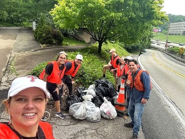 Brinton Road Clean Up 2006