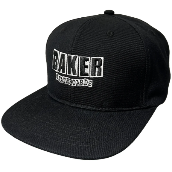 Baker Classic Logo Black Snapback