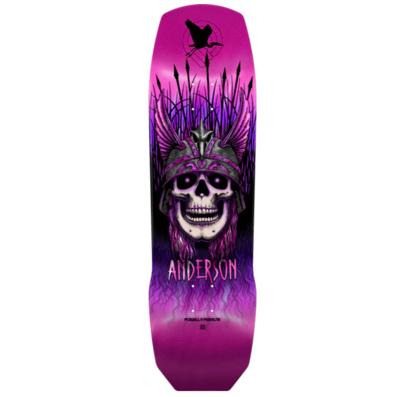 Powell Peralta Andy Anderson Heron 4 Pink Foil 9.13