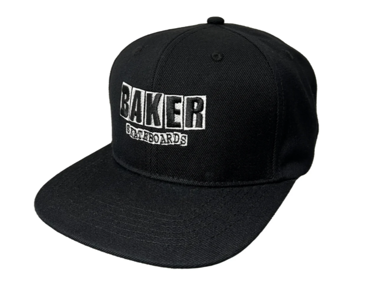 Baker Classic Logo Black Snapback