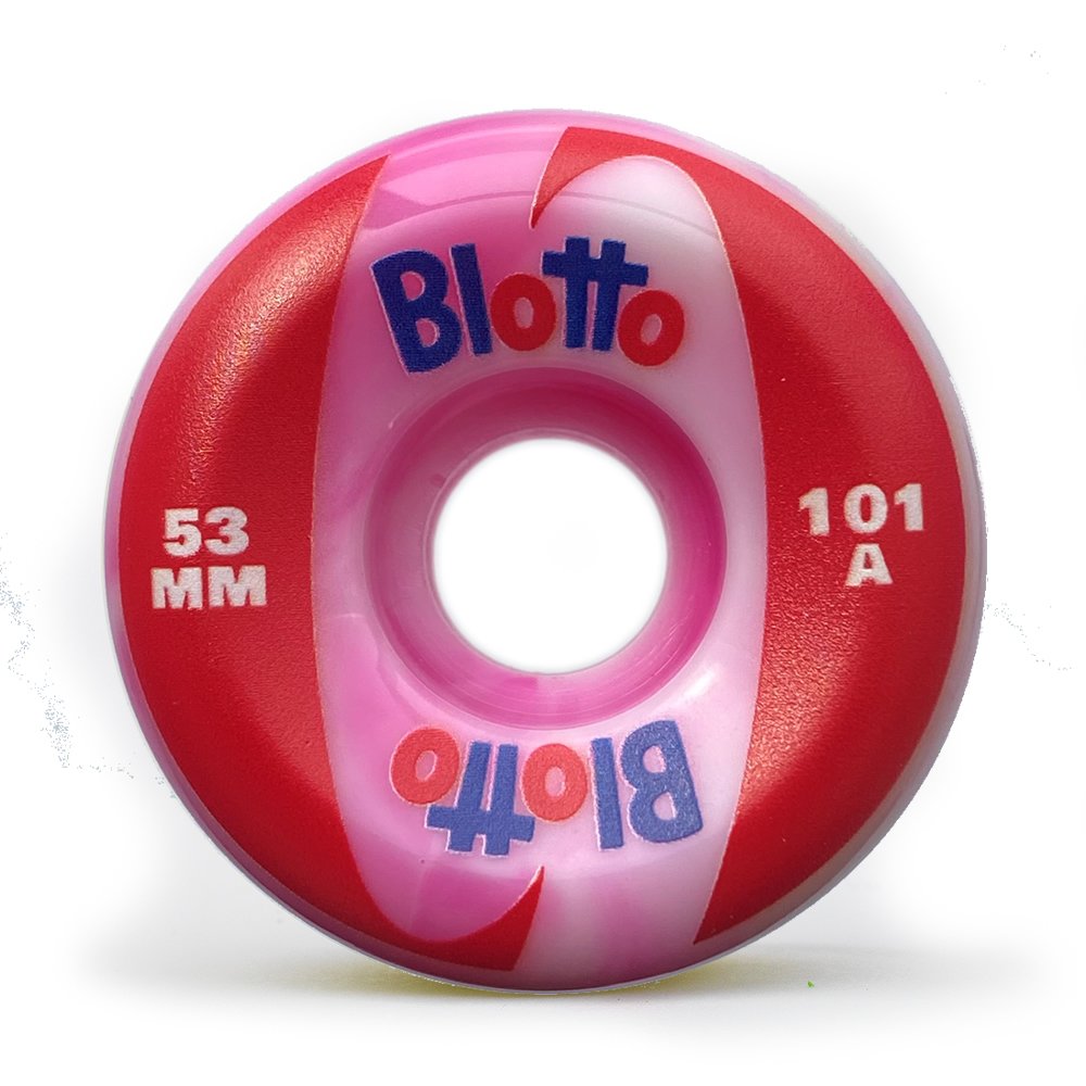 Blotto Pink/White Swirl 53mm 101a